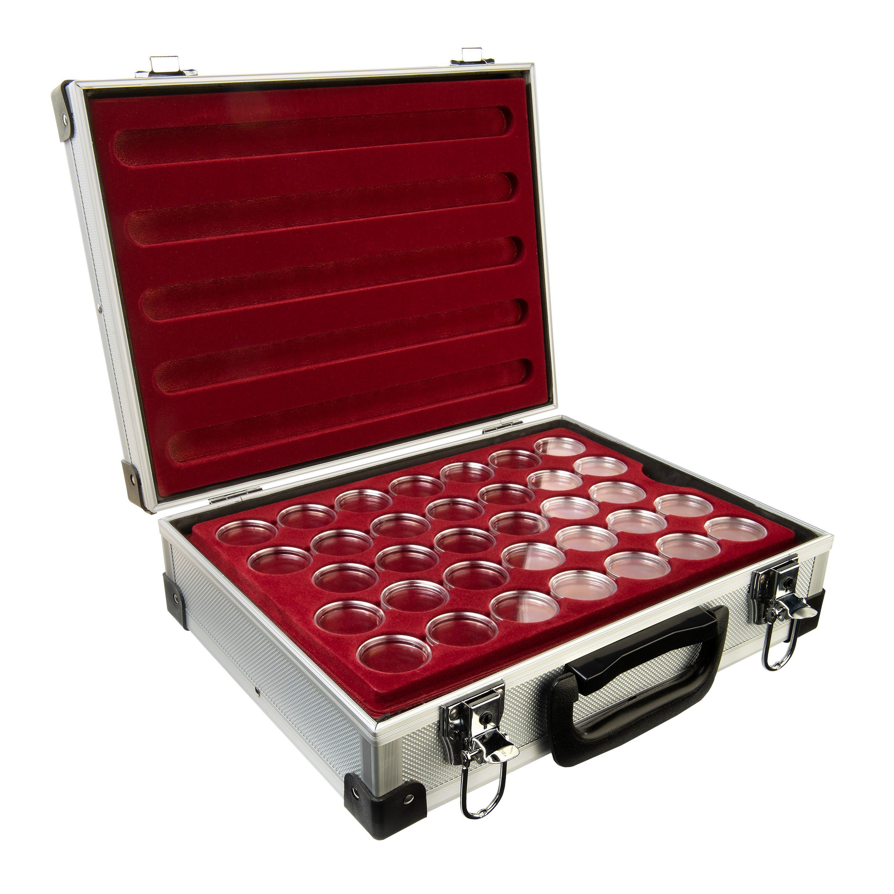 MC.Sammler Aufbewahrungsbox MC.Sammler Alu Münzkoffer für 170 Stk 10 Euro M günstig online kaufen