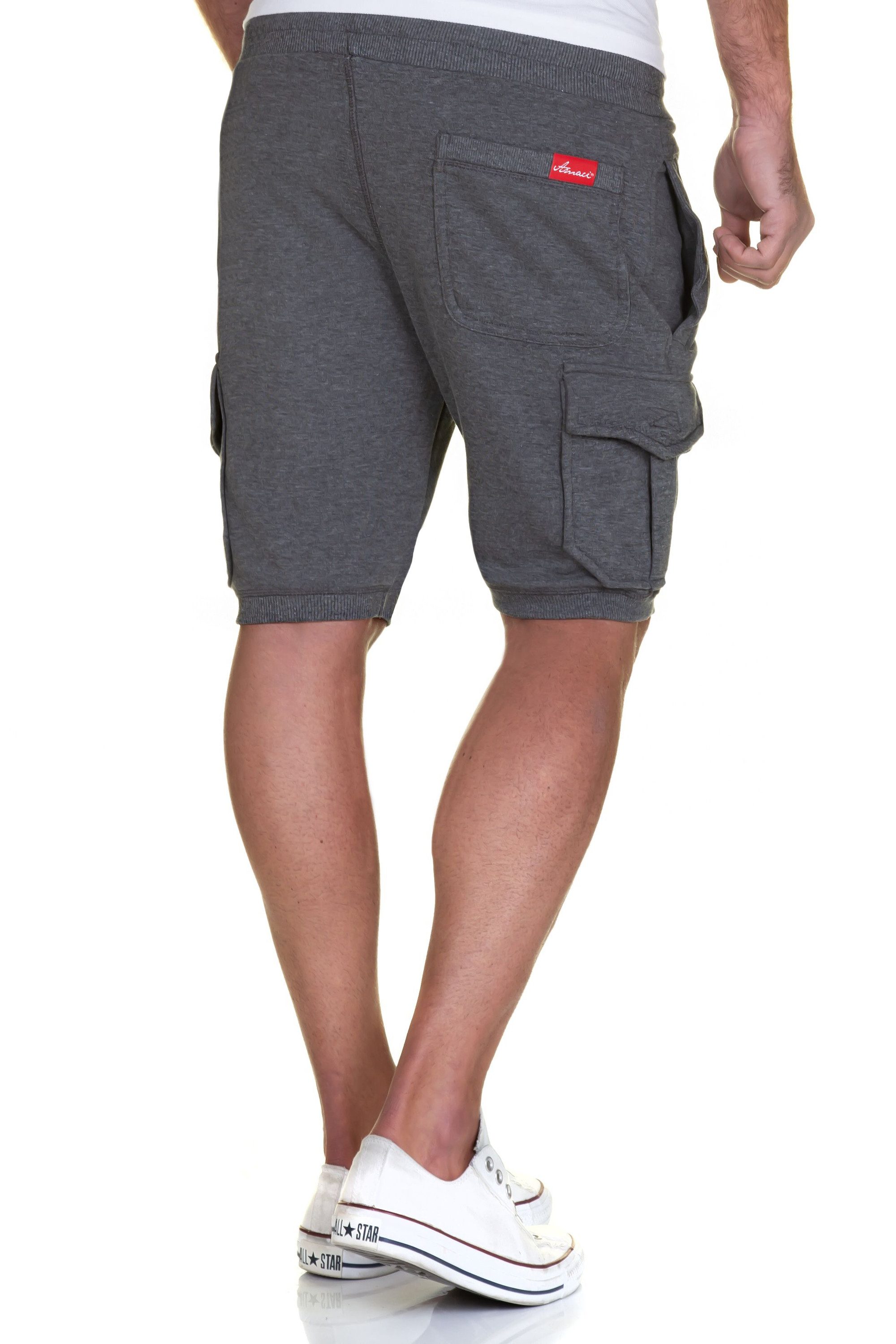 Amaci&Sons Sweatshorts ECORSE Sweathose Herren Bermuda Bequeme Kurze Männer Hose