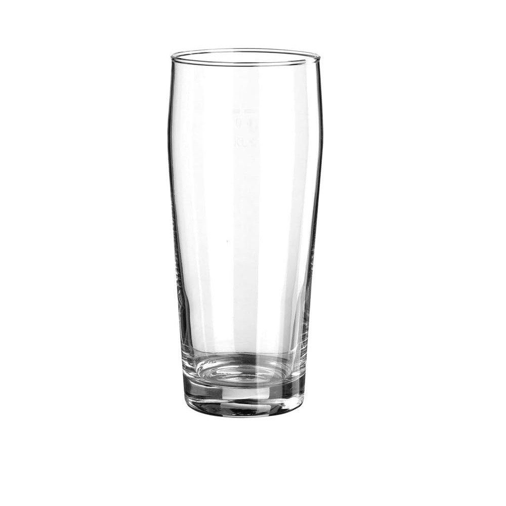 Arcoroc Bierglas Arcoroc Willi Becher 500 ml geeicht auf 400 ml 12er Set, Glas