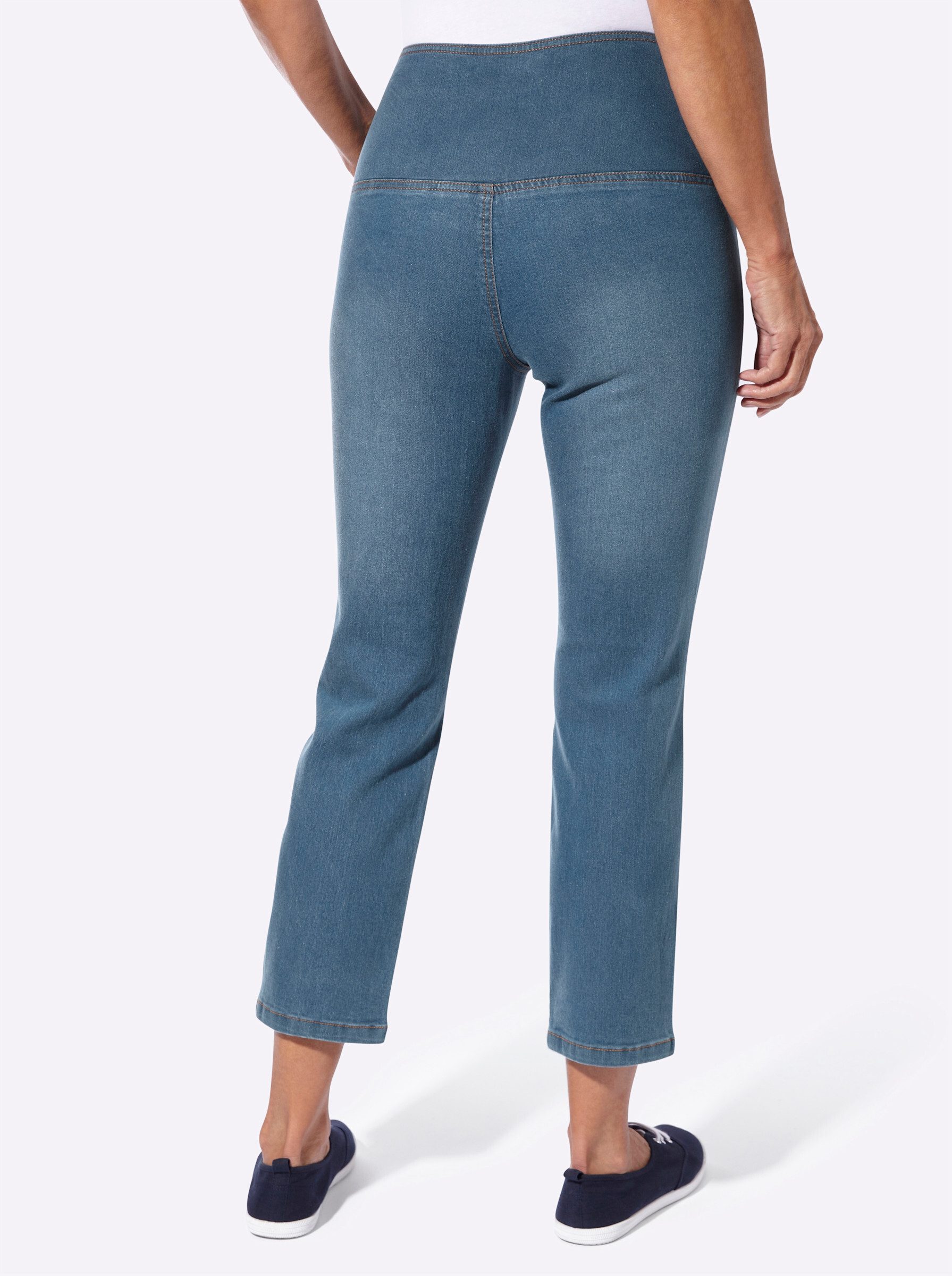 Witt Jeansshorts 7/8-Jeans komfortabel