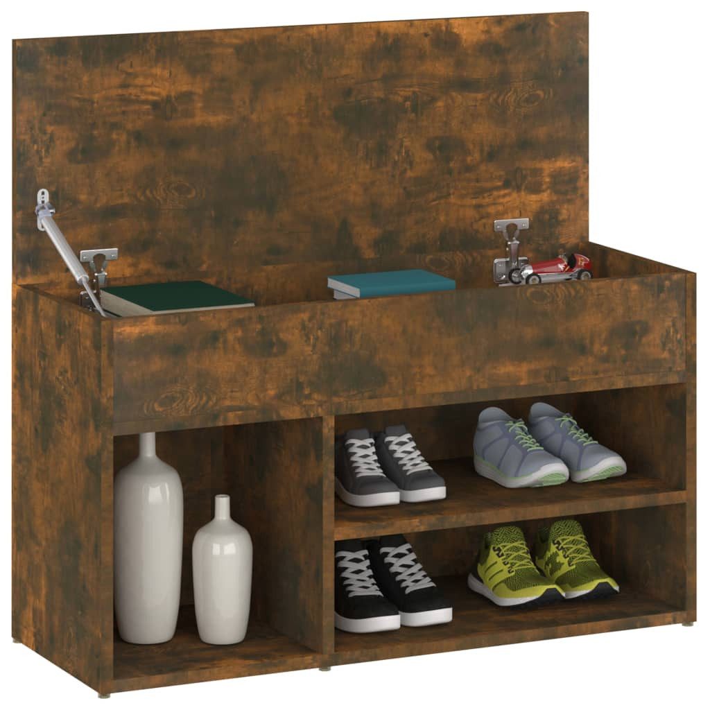 vidaXL Schuhschrank 80 x 30 x 45 cm Schuhregal Schuhschrank Flurschrank Schuhbank Räuchere