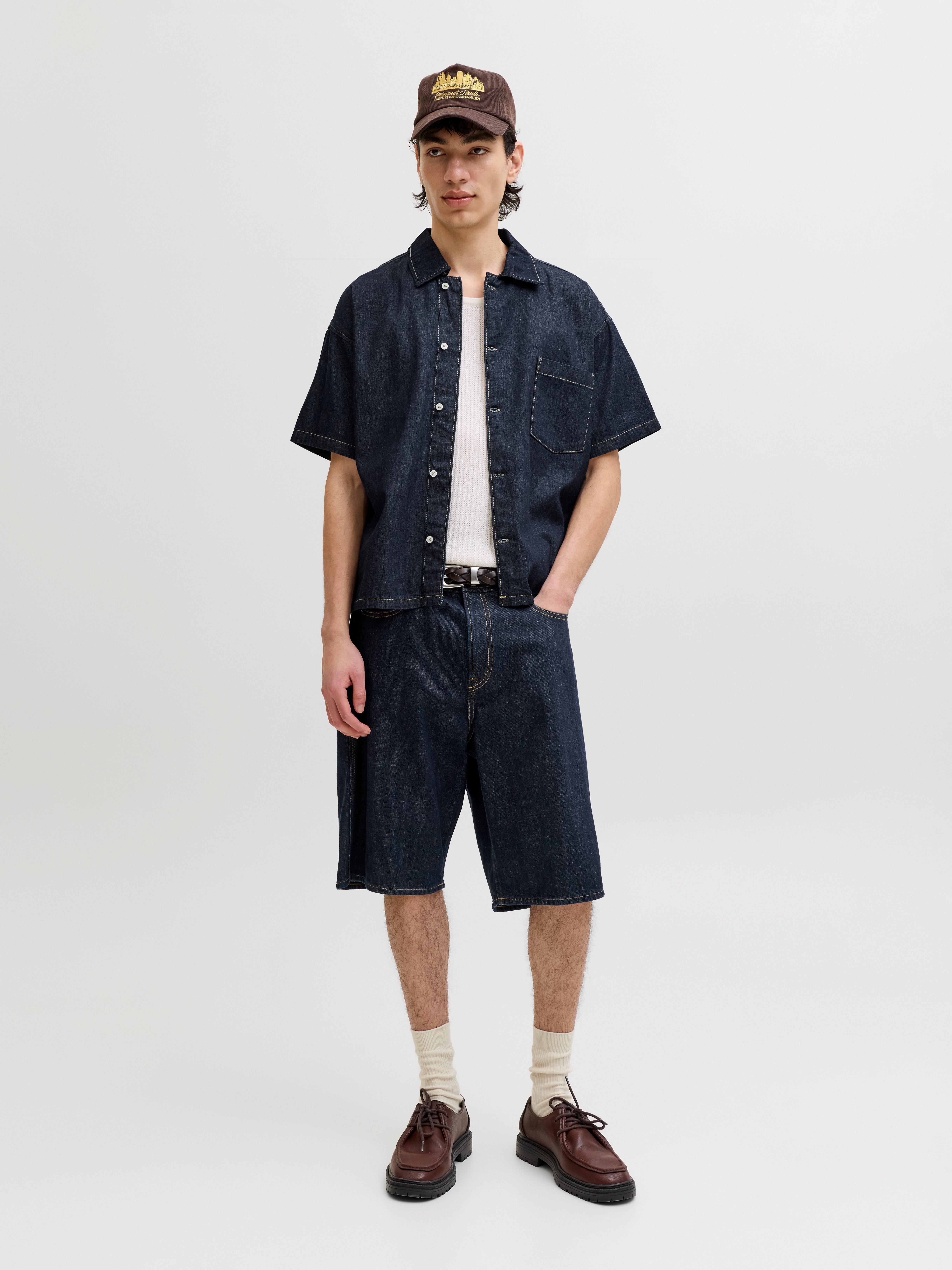 Jack & Jones 3/4-Hose JJIALEX JJNORREBRO SHORTS SQ 400 im Five-Pocket Style