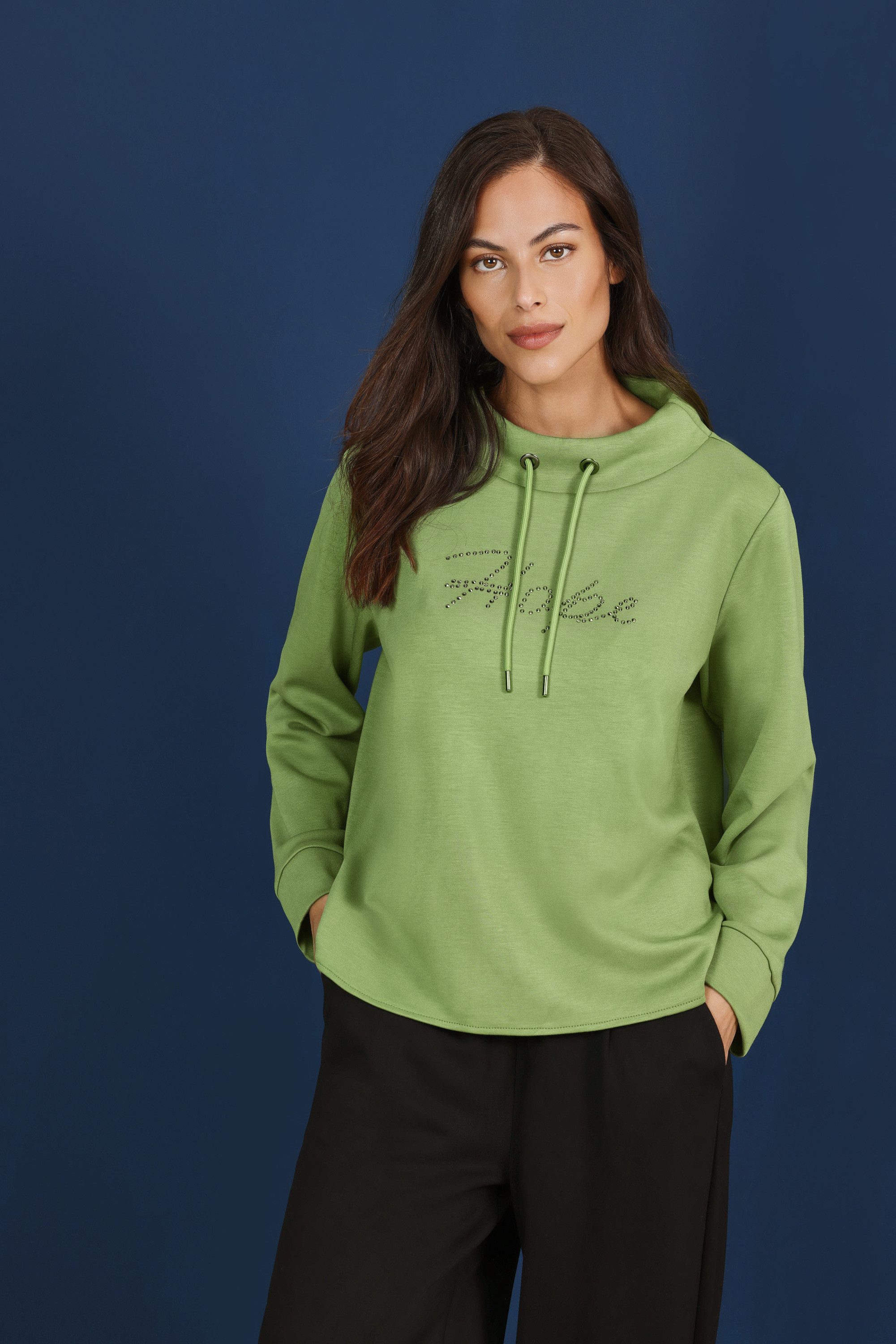 Blue Seven Sweater Sweatshirt mit Stehkragen (1-tlg) – Bild 4 von 4