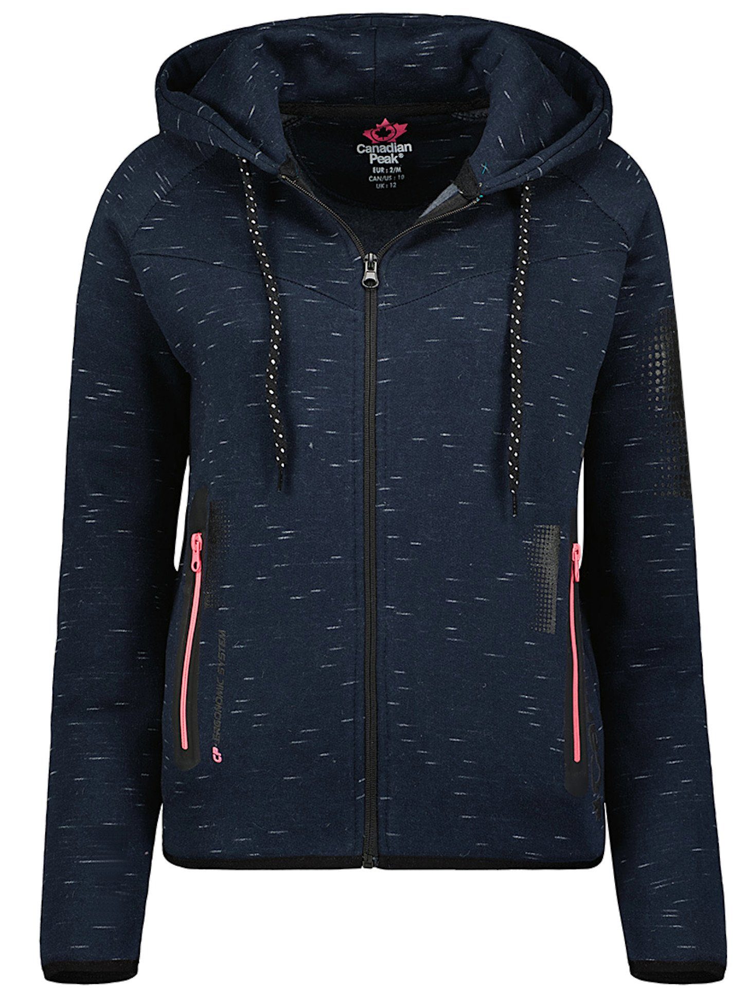 Canadian Peak Kapuzensweatjacke Fanatic Hoodie Sweatjacke günstig online kaufen