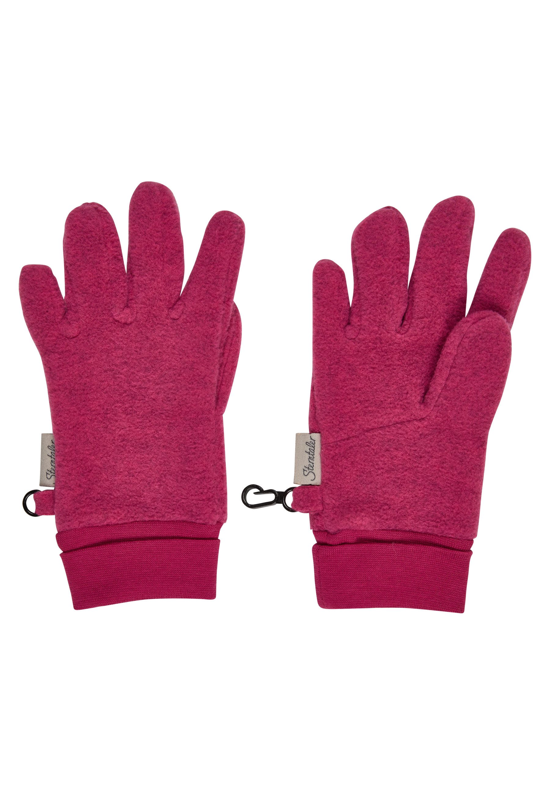 Sterntaler® Fäustlinge Fingerhandschuh (1-St) Fingerhandschuh aus Microfleece und Bio-Elastikware – Bild 3 von 5