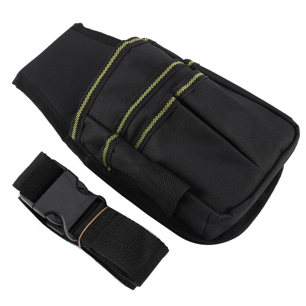 FUROKOY Werkzeugtasche Leichte, verstellbare Gürteltasche für Gartengeräte,Schwarz (Werkzeug-Gürteltasche), Tasche aus strapazierfähigem, wasserdichtem Oxford-Geweb