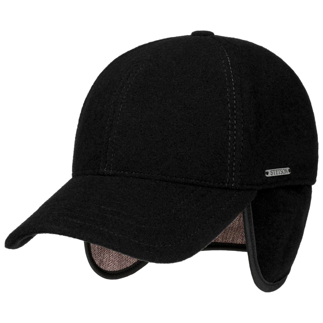 Stetson Baseball Cap (1-St) Baseballmütze Hinten geschlossen