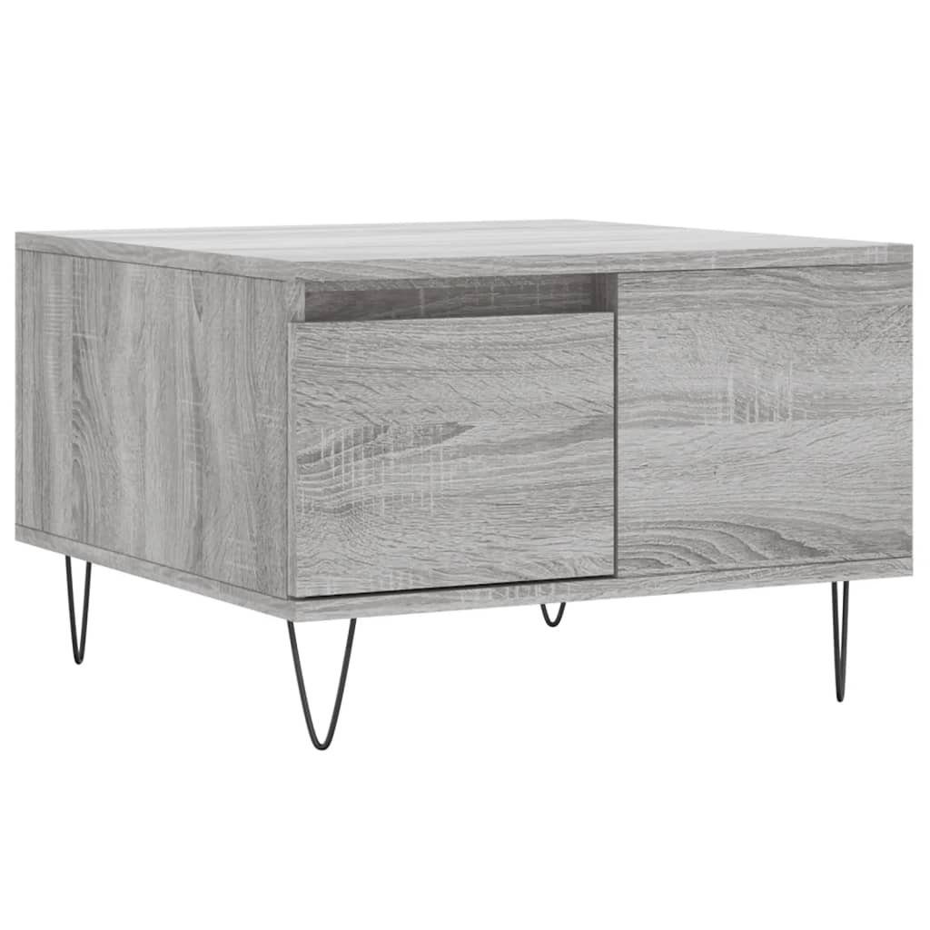 vidaXL Couchtisch Couchtisch Grau Sonoma 55x55x36,5 günstig online kaufen