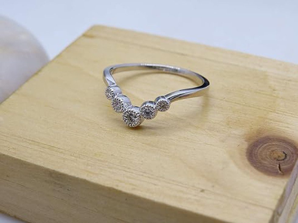 Jumpeak Trauring Jubiläumsgeschenk,Jubiläumsgeschenk,585 sterling gouden ring, geschenk für frau,valentinstag geschenk für sie,Jubiläumsgeschenk