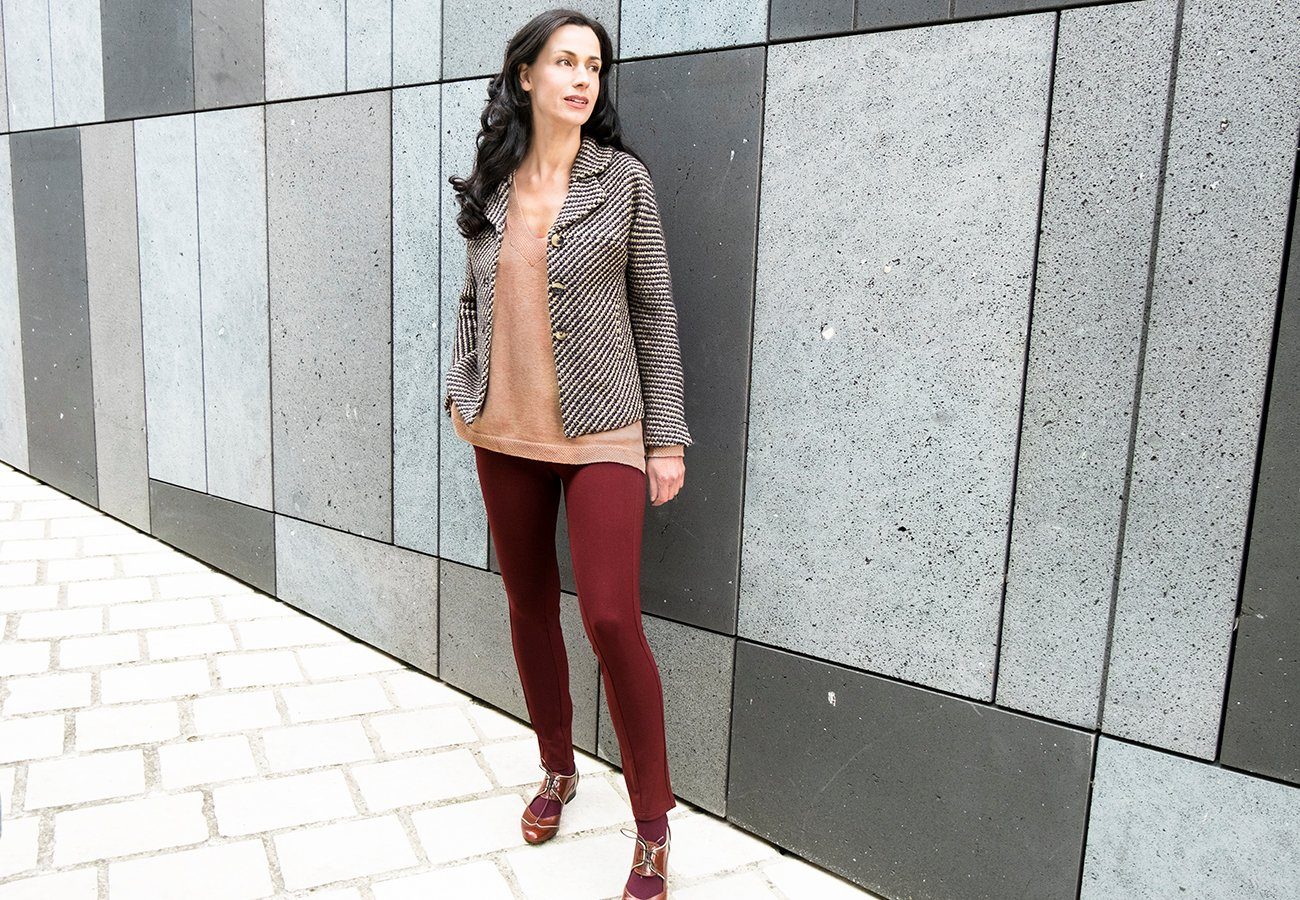 Brigitte von Boch Kurzblazer Moredun Woll-Jacke