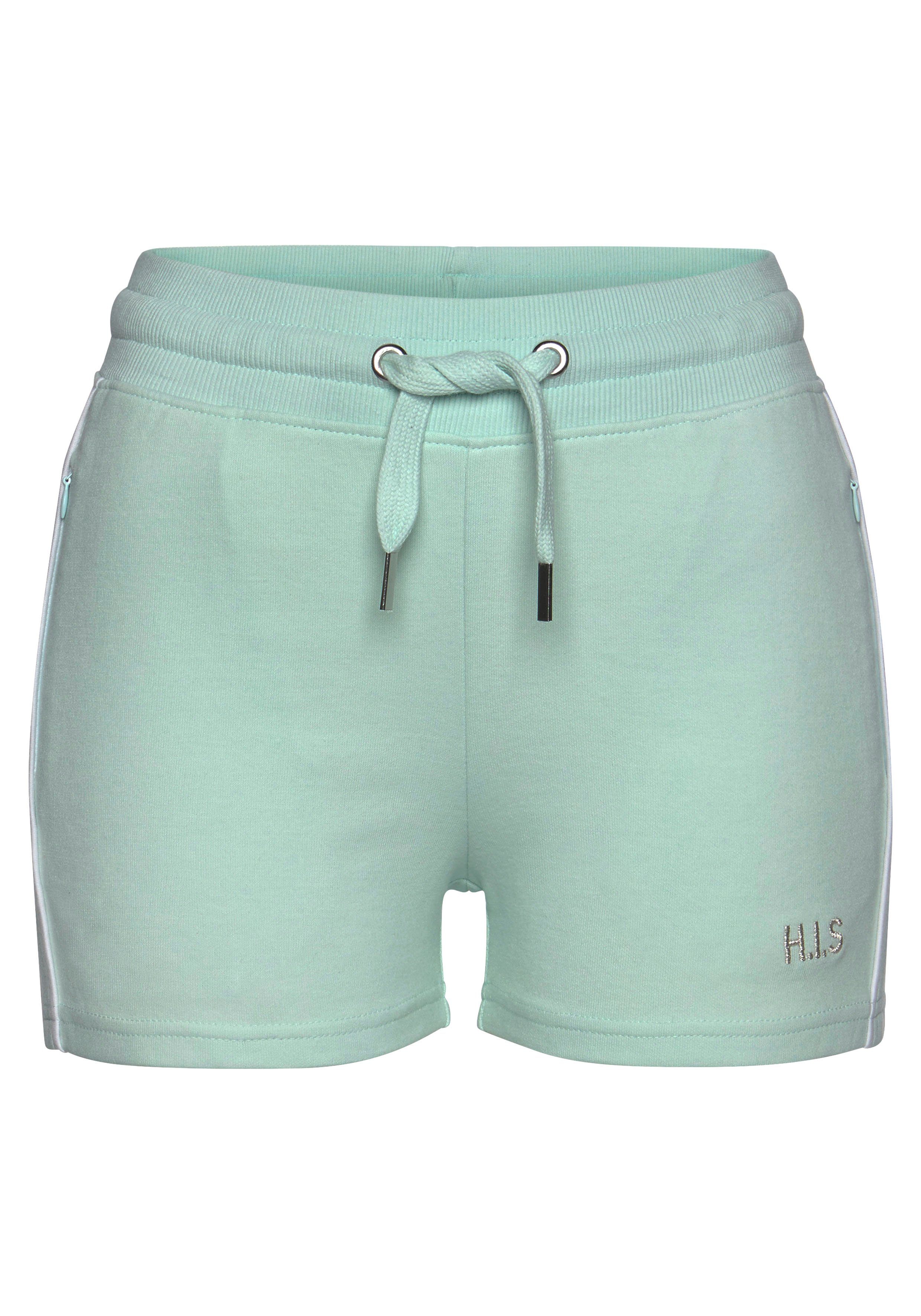 H.I.S Shorts mit Piping der an Seite