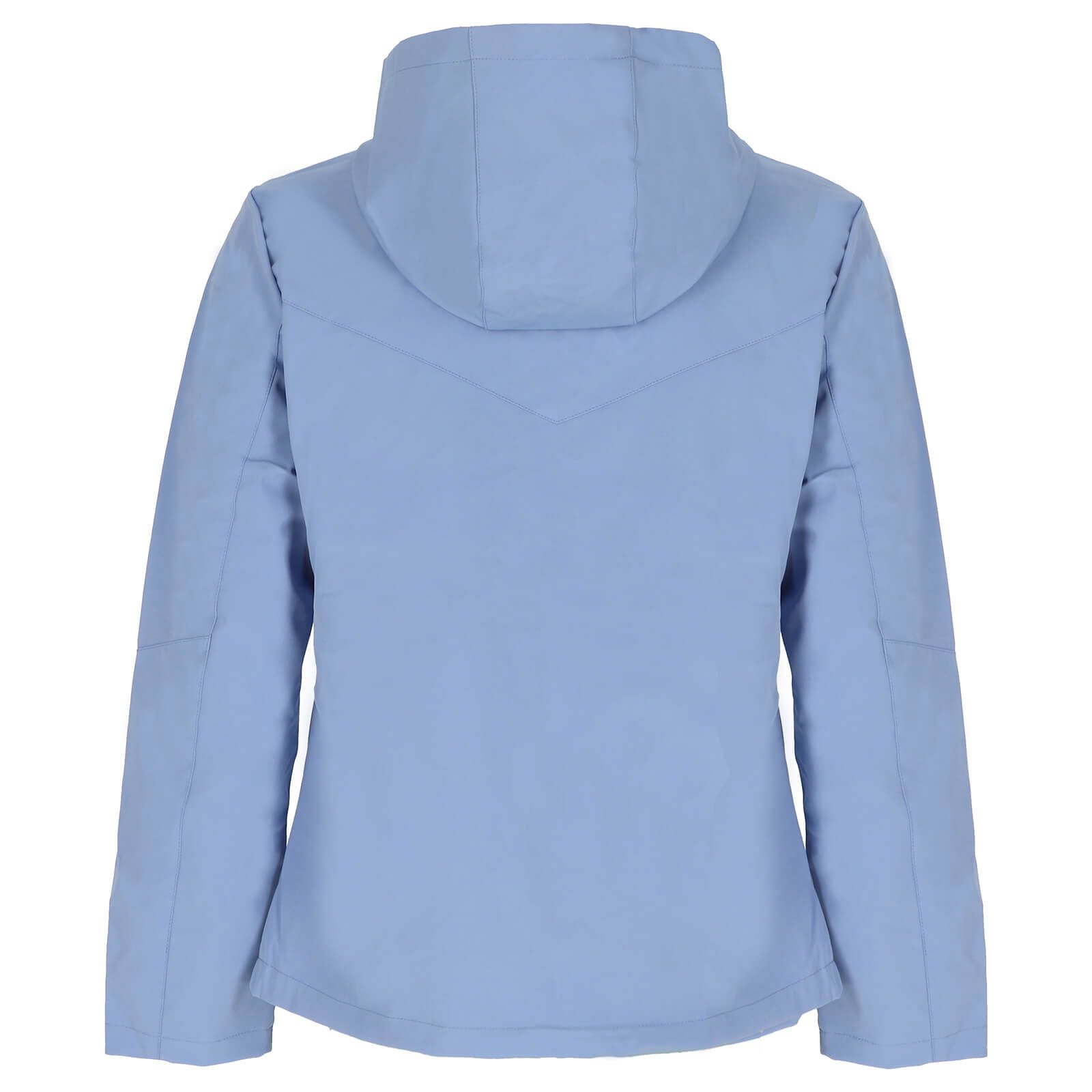 Leitfeuer Regenjacke 50905 Damen Wendejacke mit Kapuze - Outdoor-Jacke unifarben & bunt gestreift – Bild 4 von 5