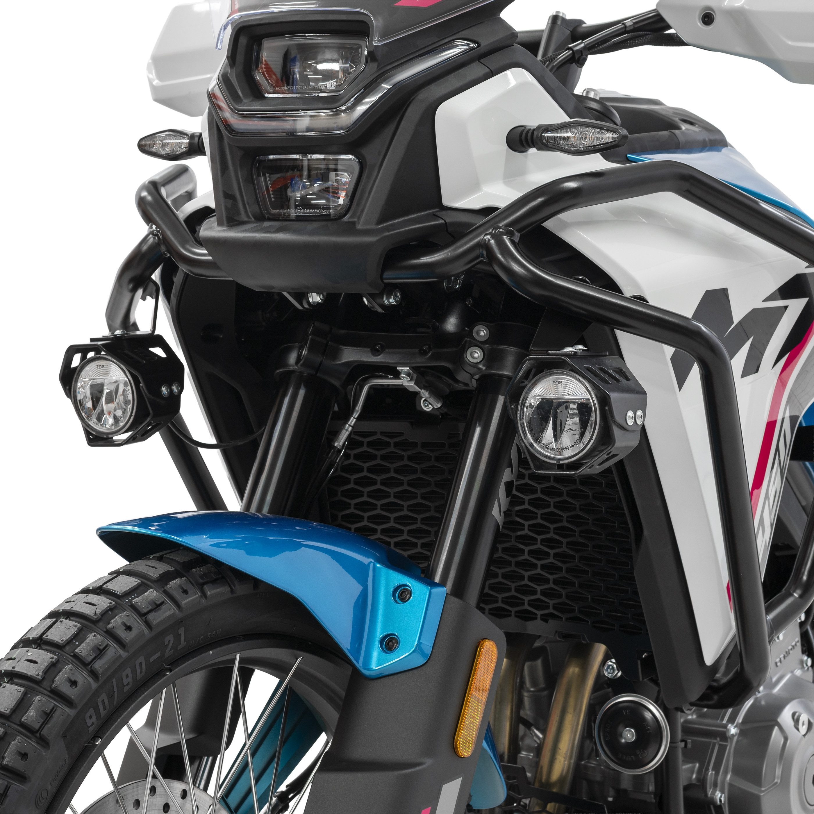 ZIEGER LED Scheinwerfer LED Zusatzscheinwerfer-Set für Abblendlicht für SCFMoto 450 MT