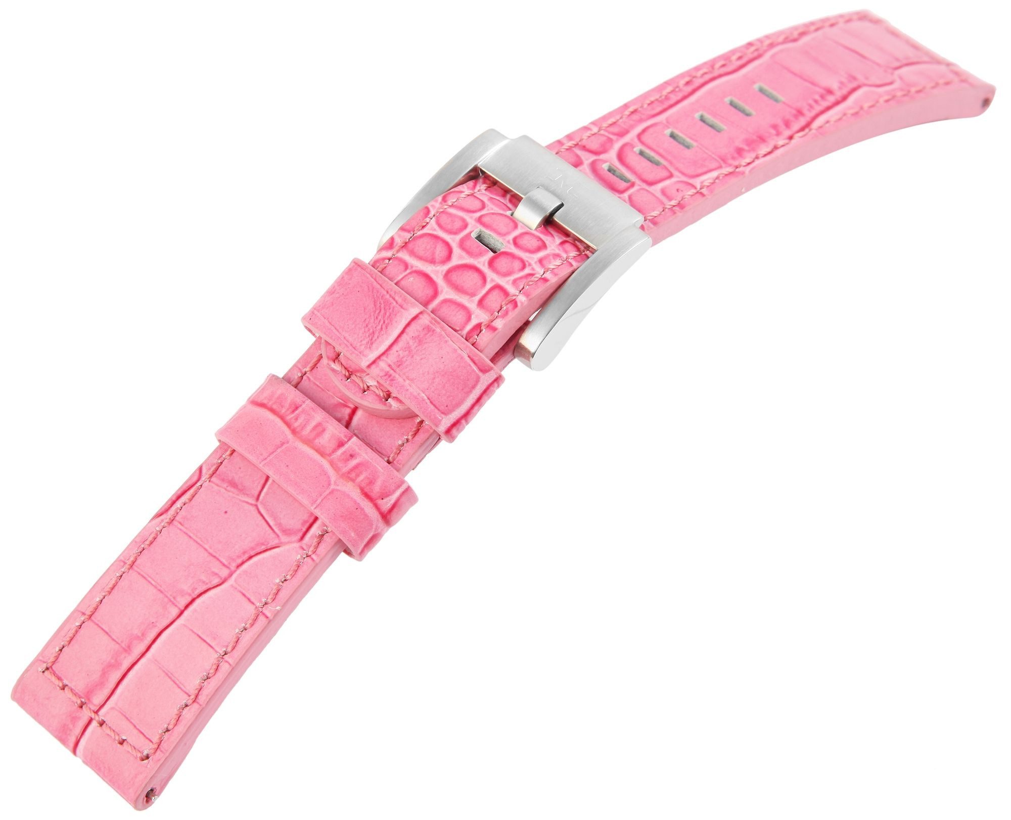 TW Steel Uhrenarmband 8400041 TW-Steel Echtleder-Uhrenarmband, rosa, 22 mm