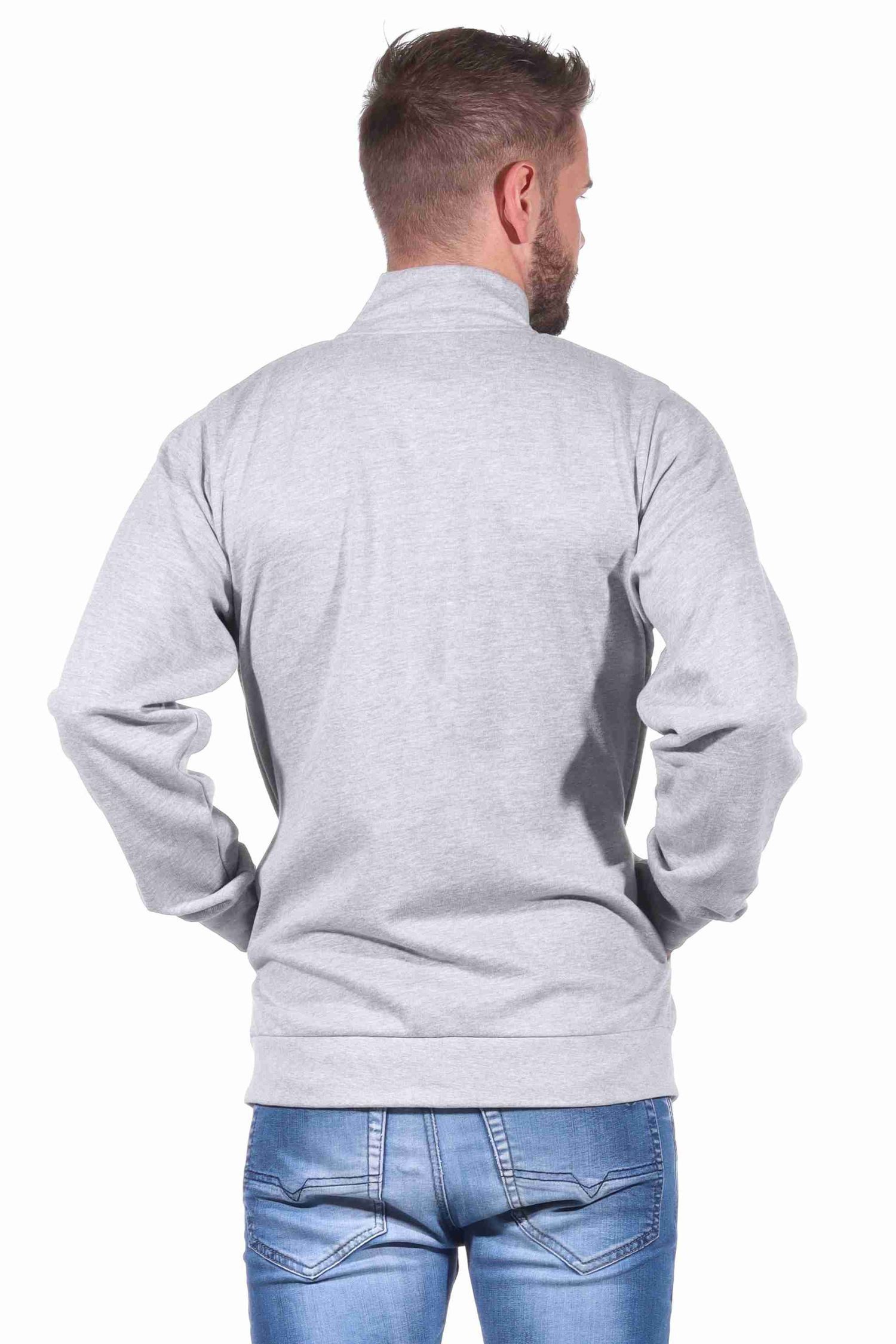 Normann Relaxanzug Herren Jacke für Hausanzug, Sportanzug oder Jogginanzug Oberteil