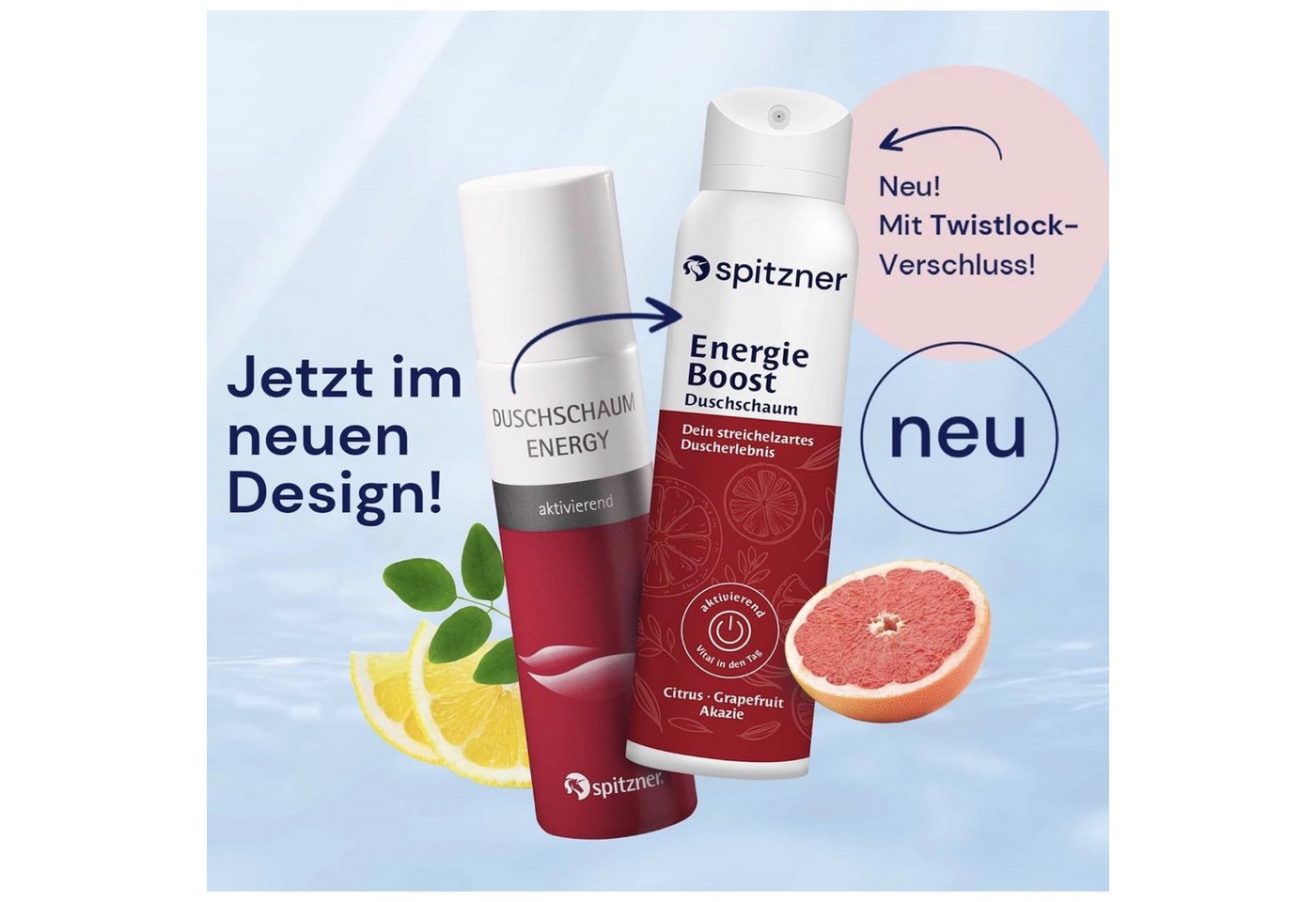 Thumbnail - Spitzner Sauna-Aufgussset Spitzner Duschschaum Set Power 3x 150 ml Duschschäume sanft