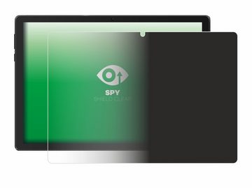 upscreen Blickschutzfolie für Freeski FSKC10 10.1", Displayschutzfolie, Blaulichtfilter Privacy Folie Schutzfolie Sichtschutz klar Anti-Spy