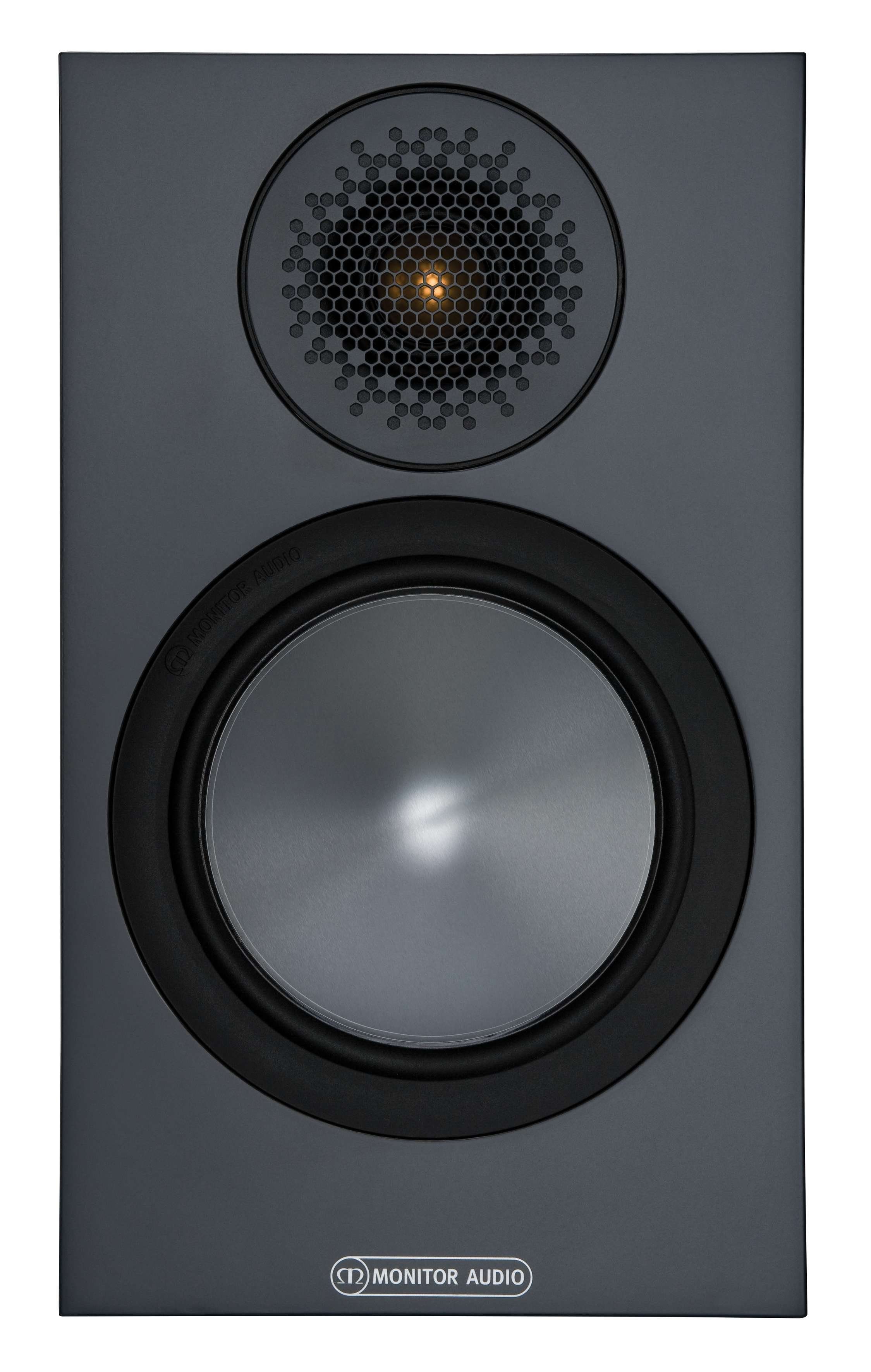 (80 50 W, Regal-Lautsprecher Bronze MONITOR Kompaktlautsprecher, schwarz AUDIO 2-Wege)