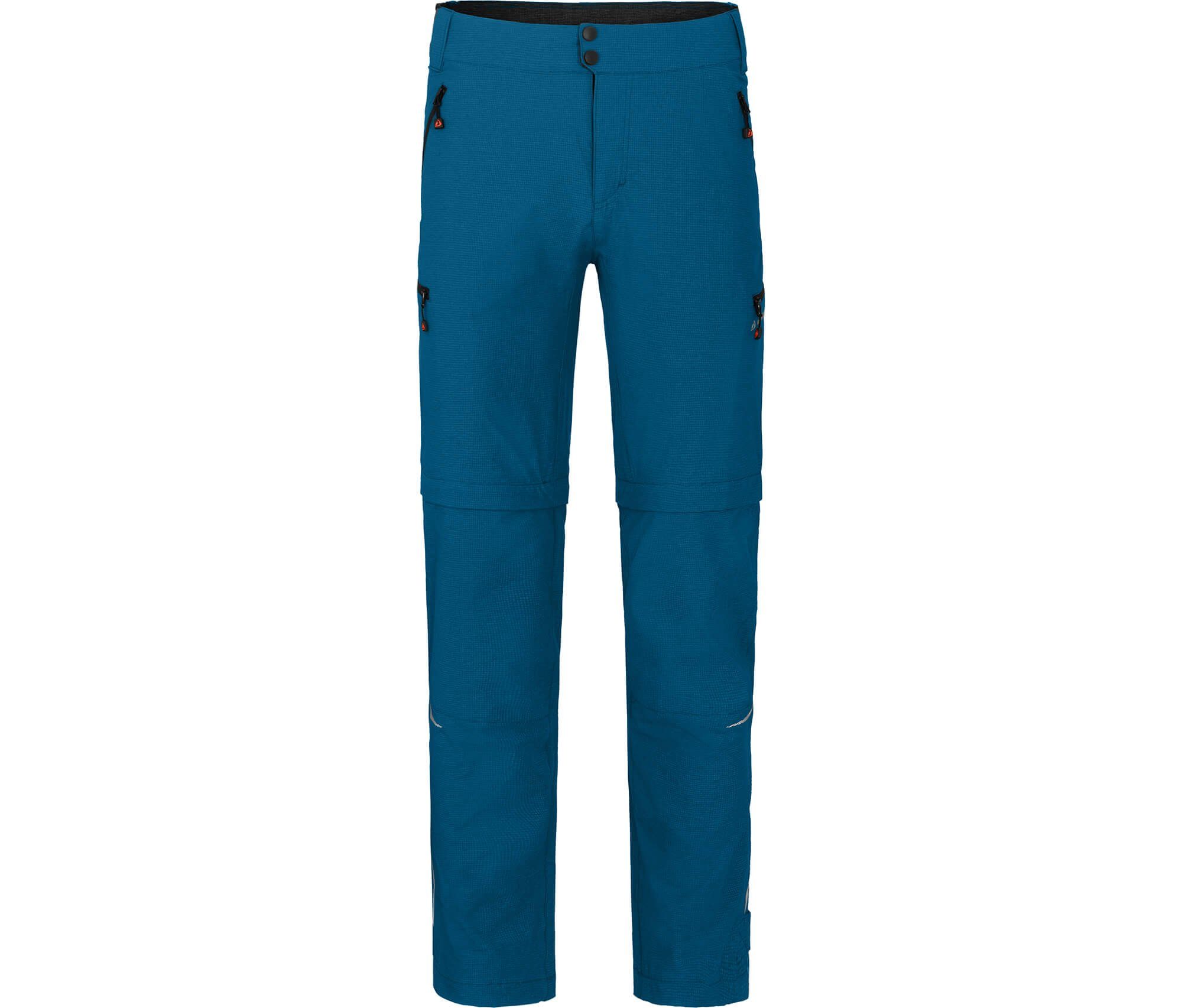 Bergson Zip-off-Hose PATTI Zipp-OFF Herren Radhose, robust, elastisch, Normalgrößen, Saphir blau