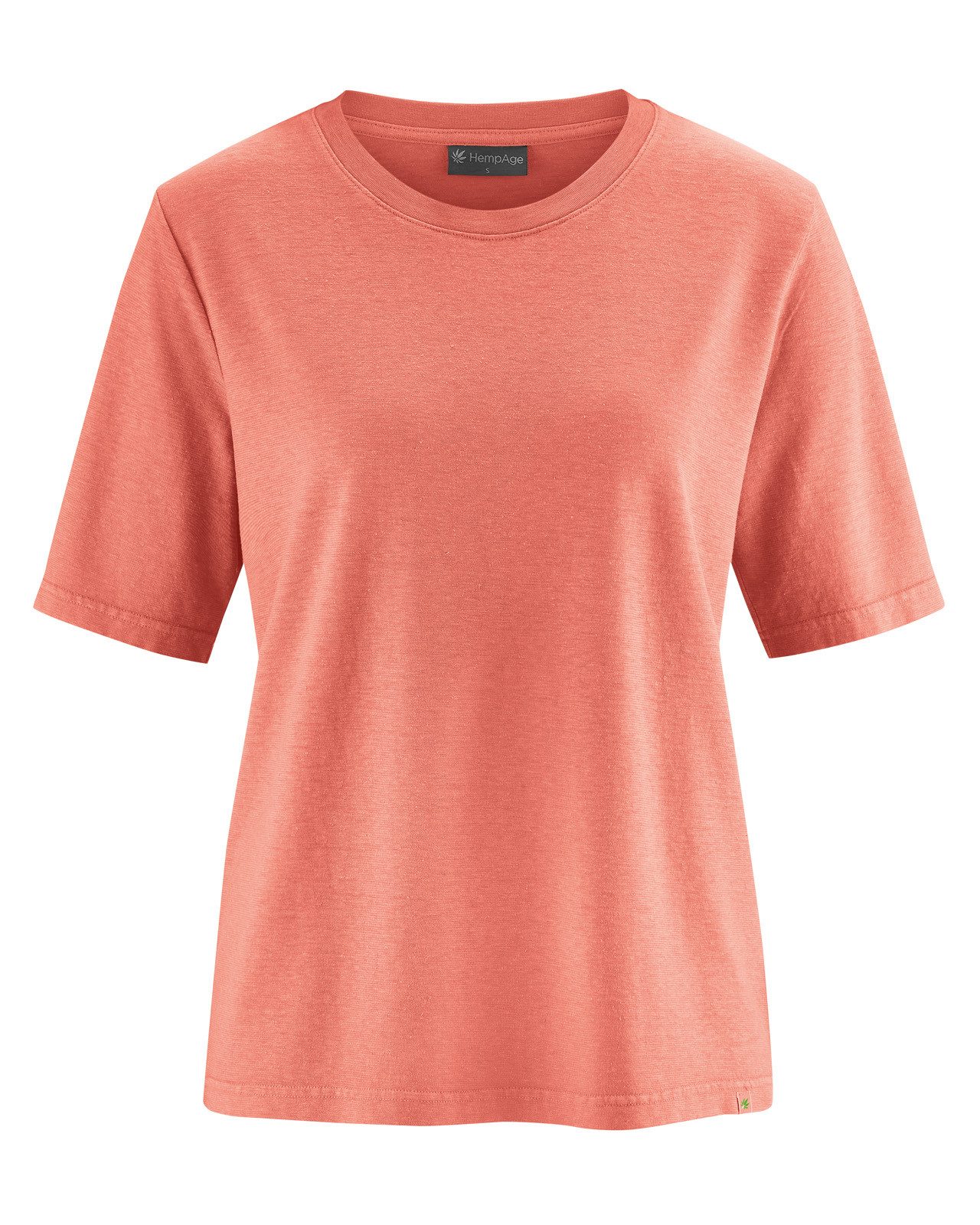 T-Shirt Kombi T-Shirt Hanf/Biobaumwolle Casual Fit