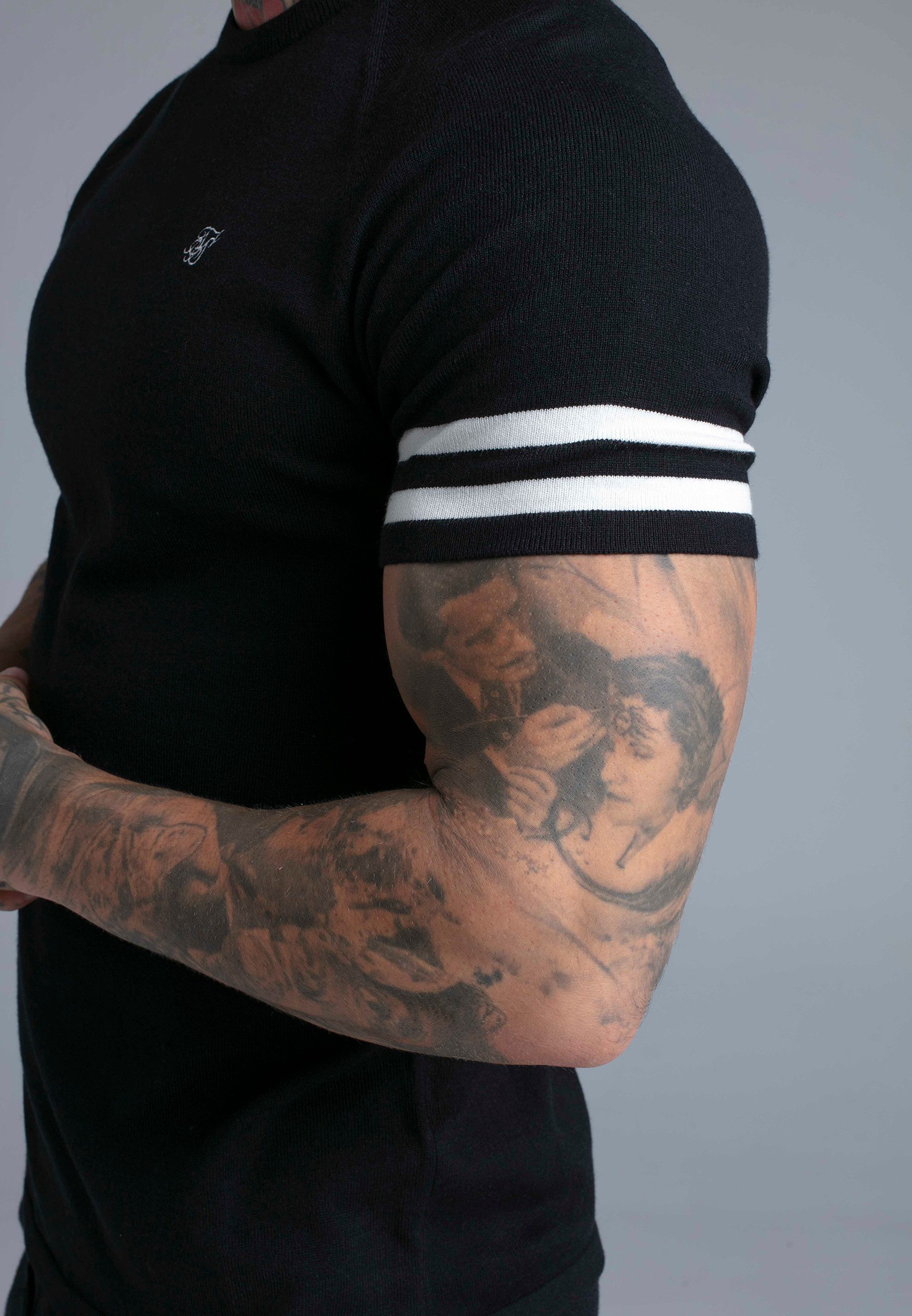 Siksilk T-Shirt SikSilk Herren Knitted T-Shirt günstig online kaufen