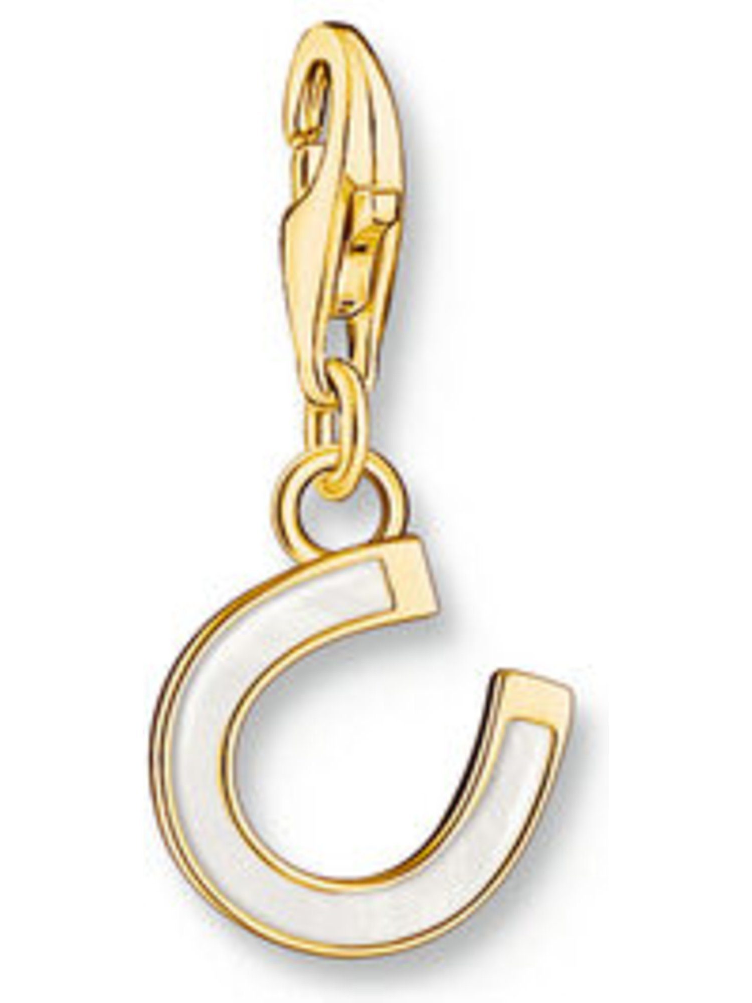 THOMAS SABO Kettenanhänger Thomas Sabo Damen-Charm 925er Silber, Emaille