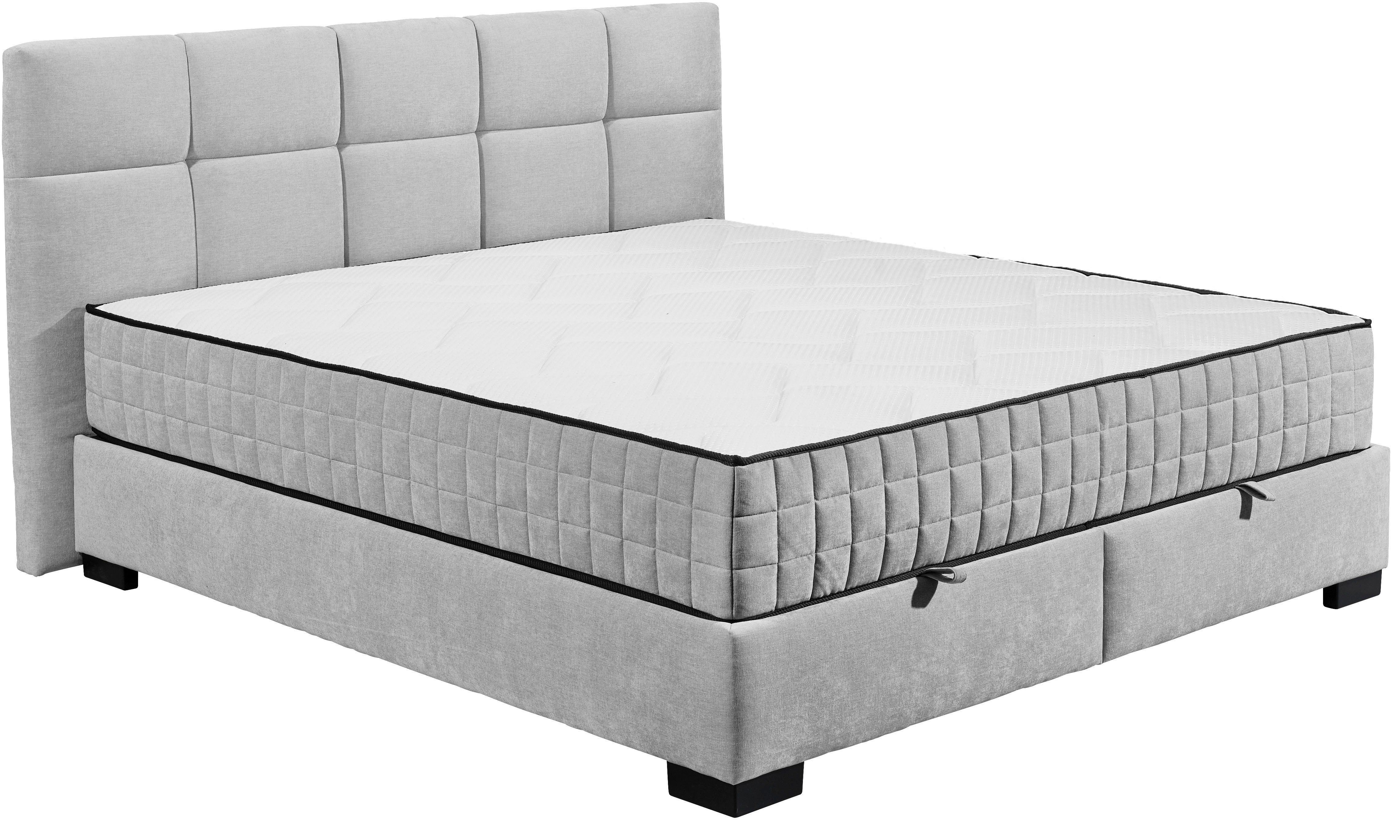ED EXCITING DESIGN Boxbett Nagol, mit Bettkasten, mit Wendematratze, erhältlich in verschiedenen Breiten