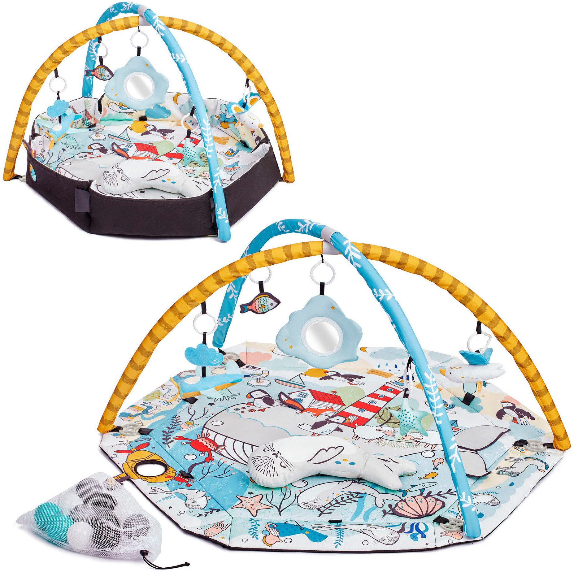 Kinderkraft Spielbogen SMARTPLAY SEA