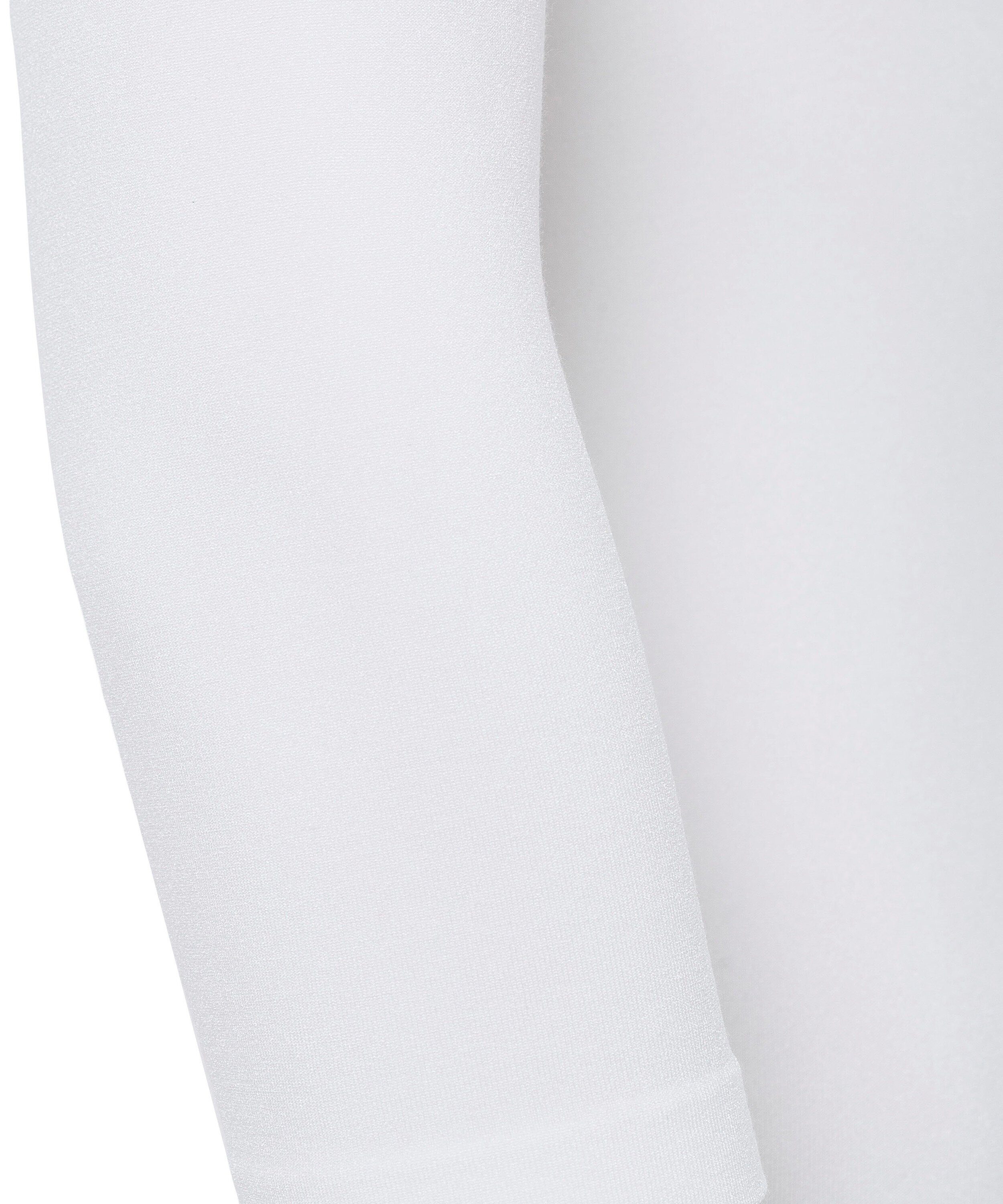 FALKE Body Fine Cotton (1-tlg) white (2209) rundum nahtlos