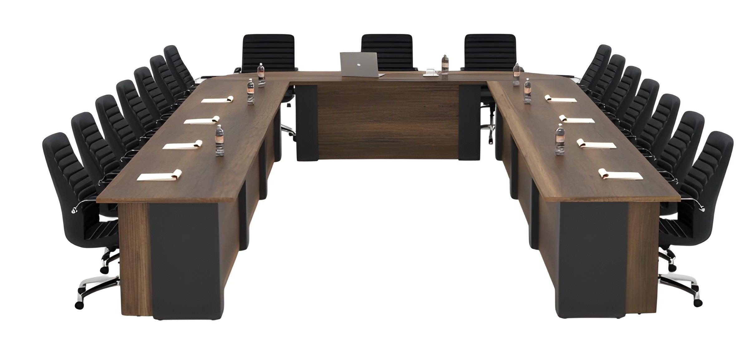 Xlmoebel Konferenztisch Stilvolle Tisch Garnitur Designer Konferenztische 9tlg, Made in Europa