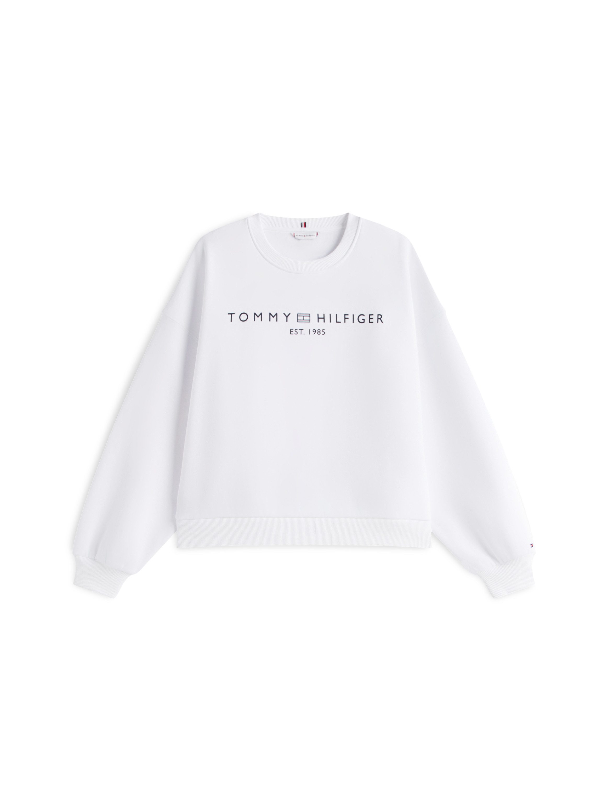Tommy Hilfiger Curve Sweatshirt CRV CORP LOGO MDRN SWTSRT in großen Größen – Bild 4 von 5