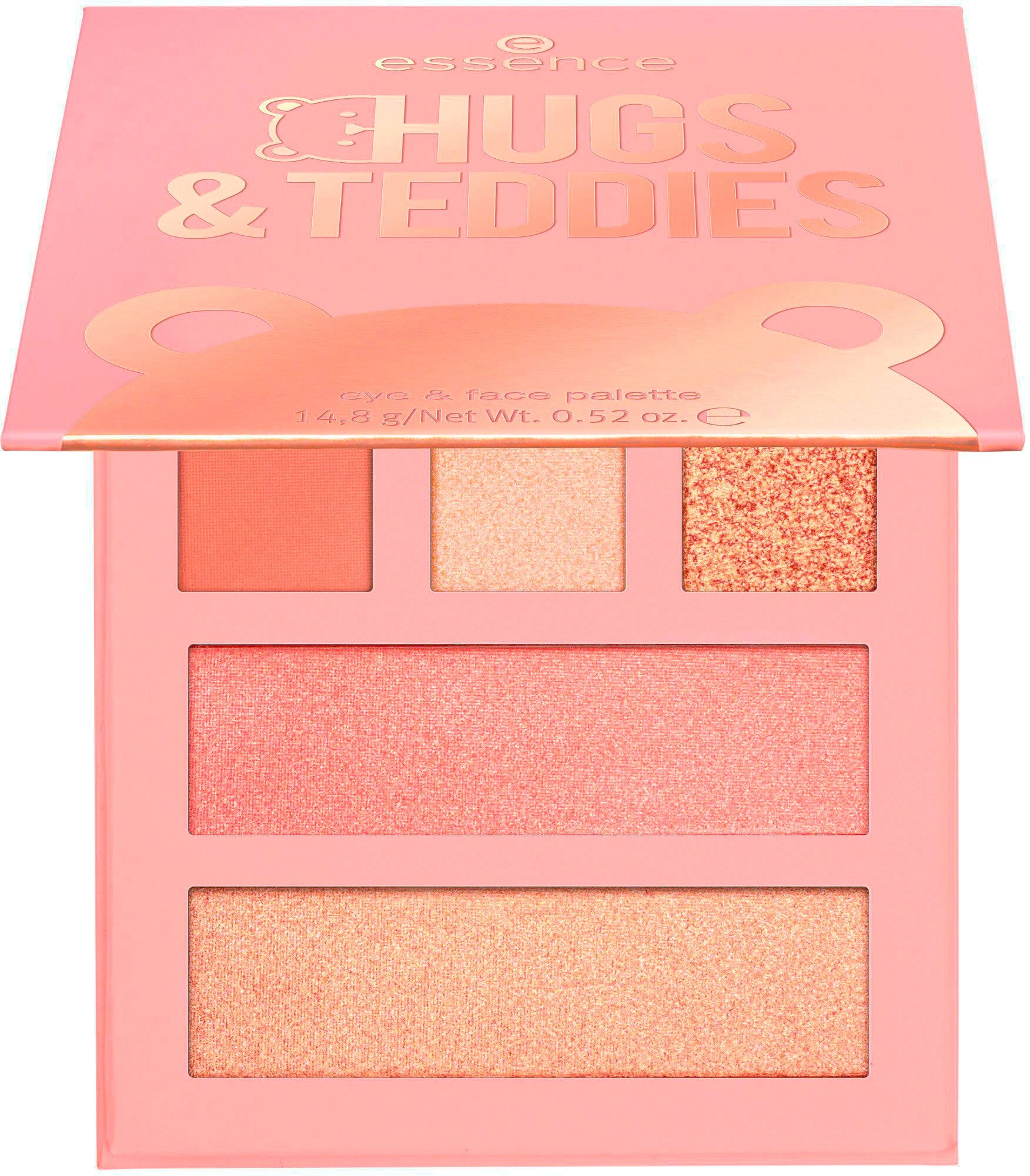 Essence Rouge-Palette HUGS&TEDDIES eye & face palette | Rouge