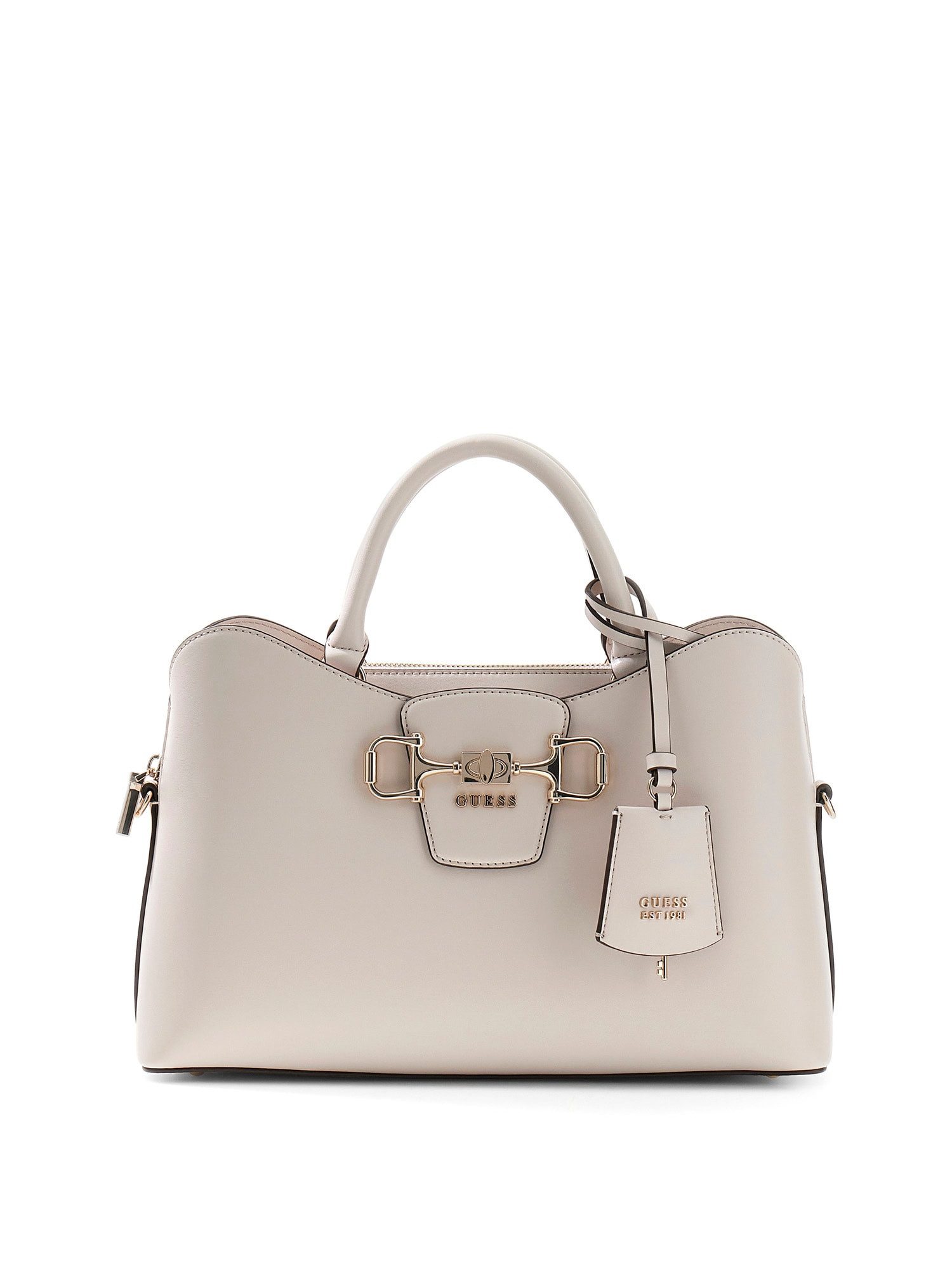 Guess Umhängetasche HWVG9910060 JANIE GIRLFRIEND SAT Schultertasche (Stück, 1), Logoschriftzug