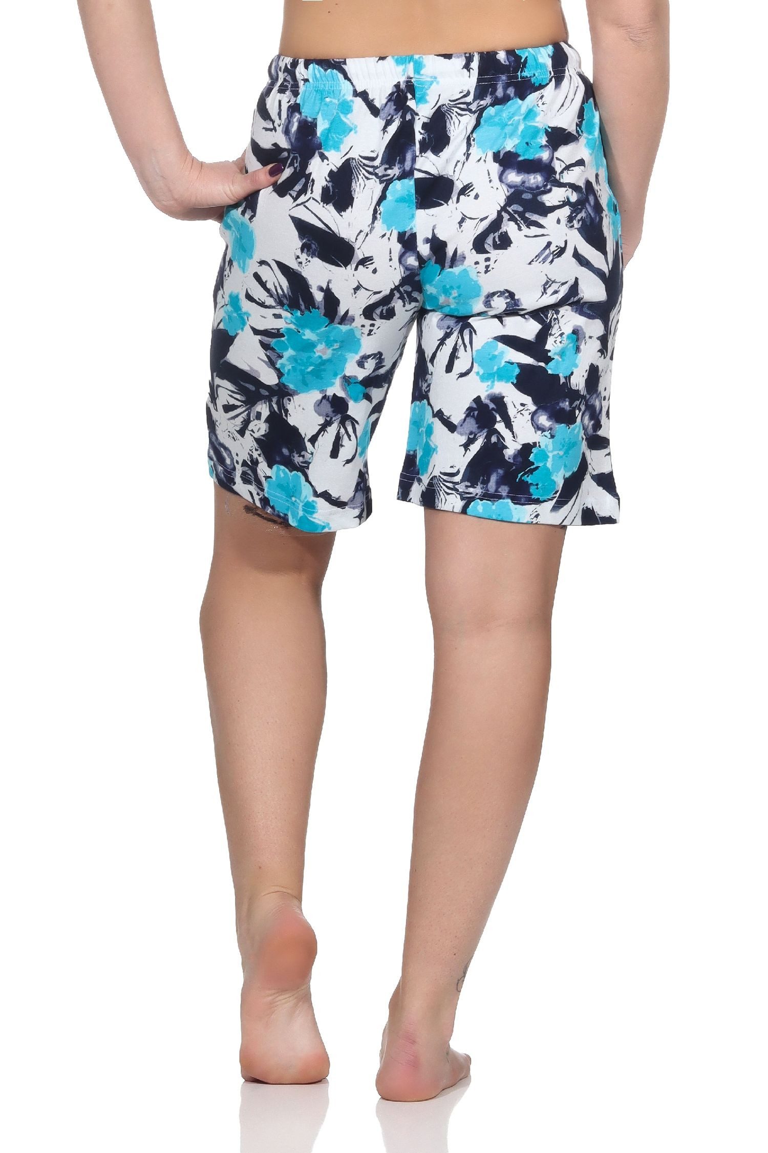 Normann Relaxanzug Damen Shorty Schlafanzug Hose kurz Mix & Match- ideal zu kombinieren