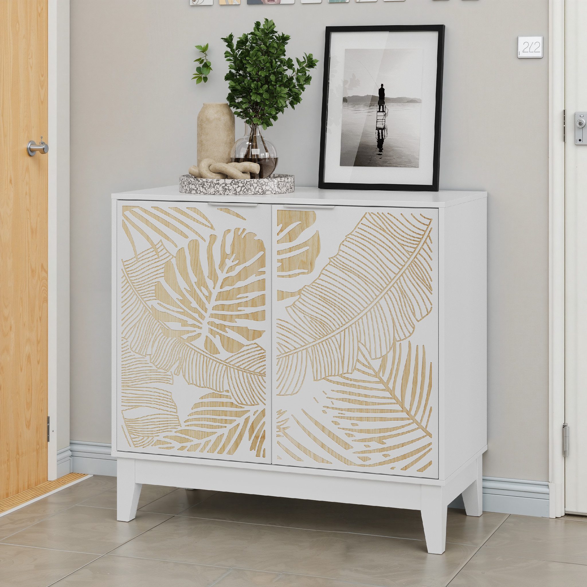 OKWISH Sideboard Modernes Küchenschrank,Anrichte (80 cm günstig online kaufen