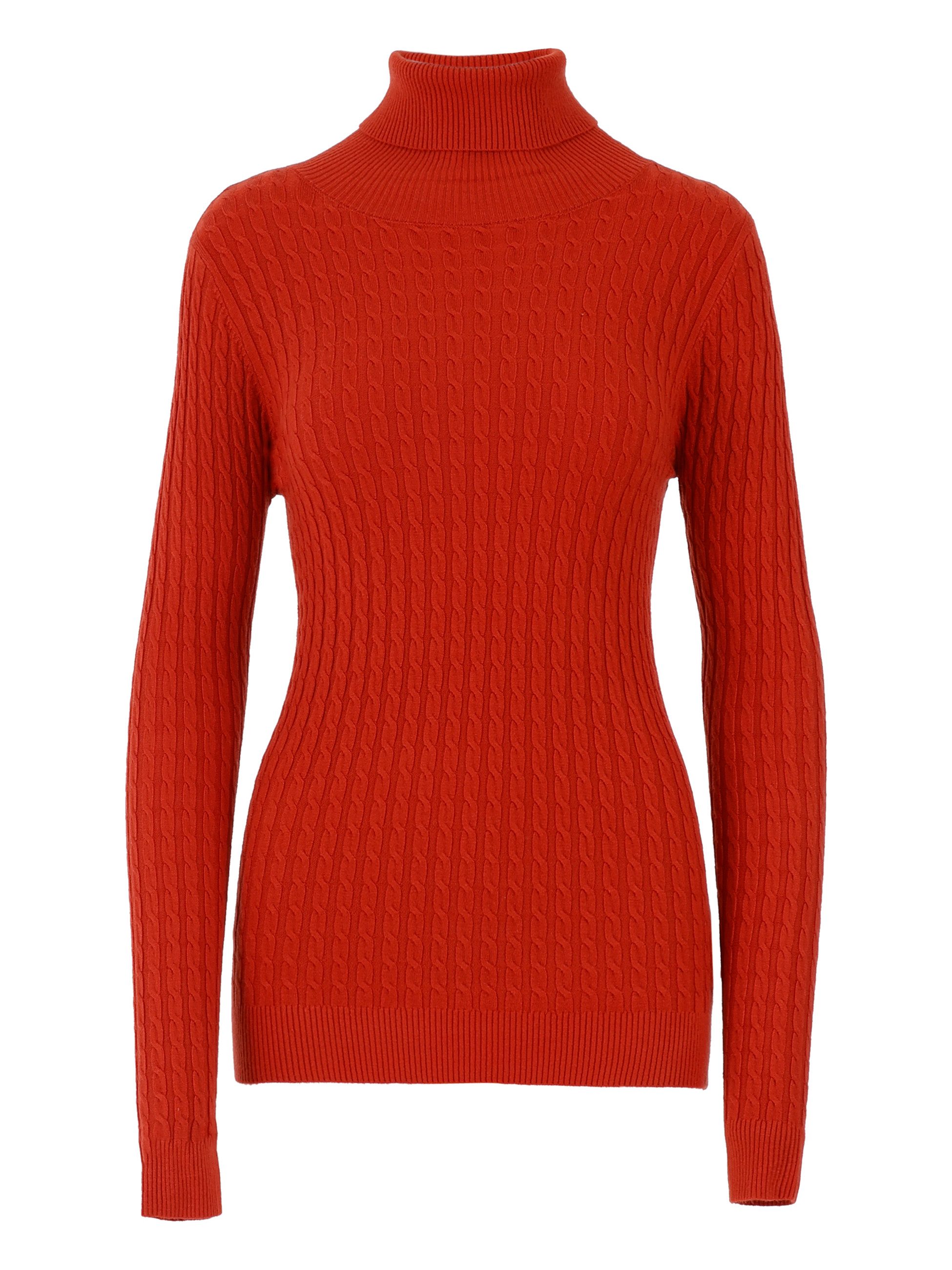 YC Fashion & Style Rollkragenpullover Rollkragenpullover One Size, Zopfmust günstig online kaufen