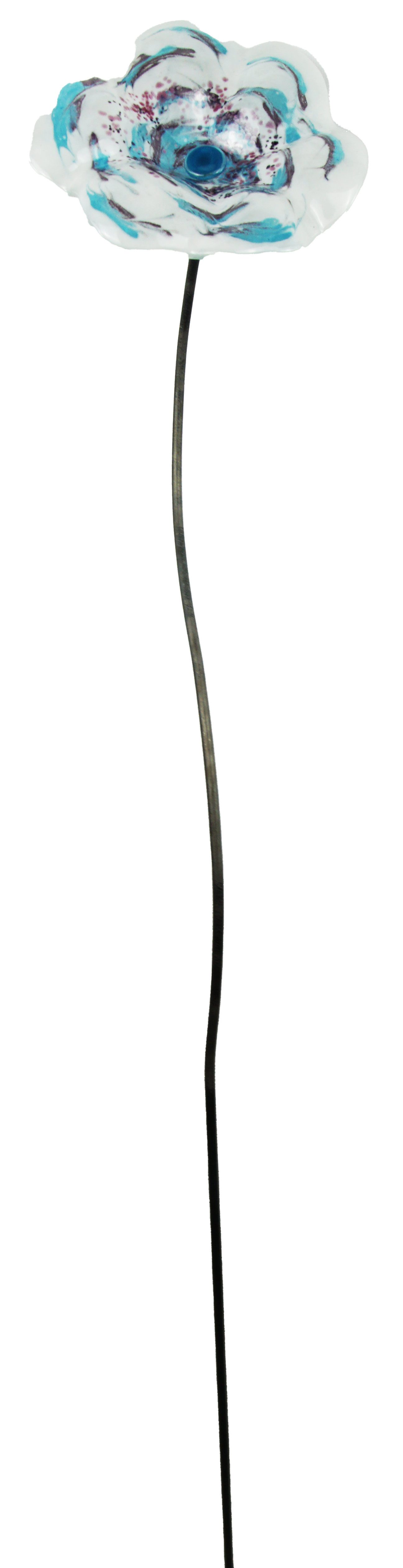 Cwwn Gartenstecker Zauberhafter Gartenstecker Glasblume ca. günstig online kaufen