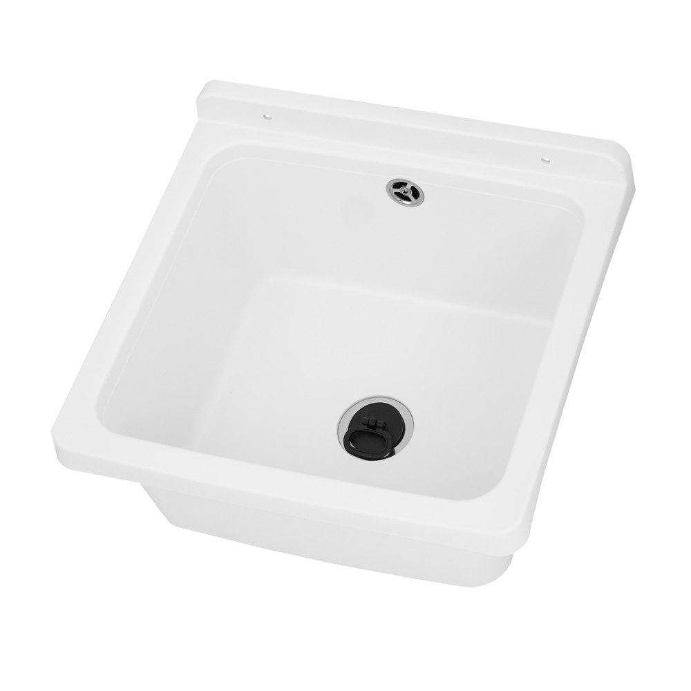 Lavre Waschbecken RIVA, Kunststoff Spülbecken Waschtrog günstig online kaufen