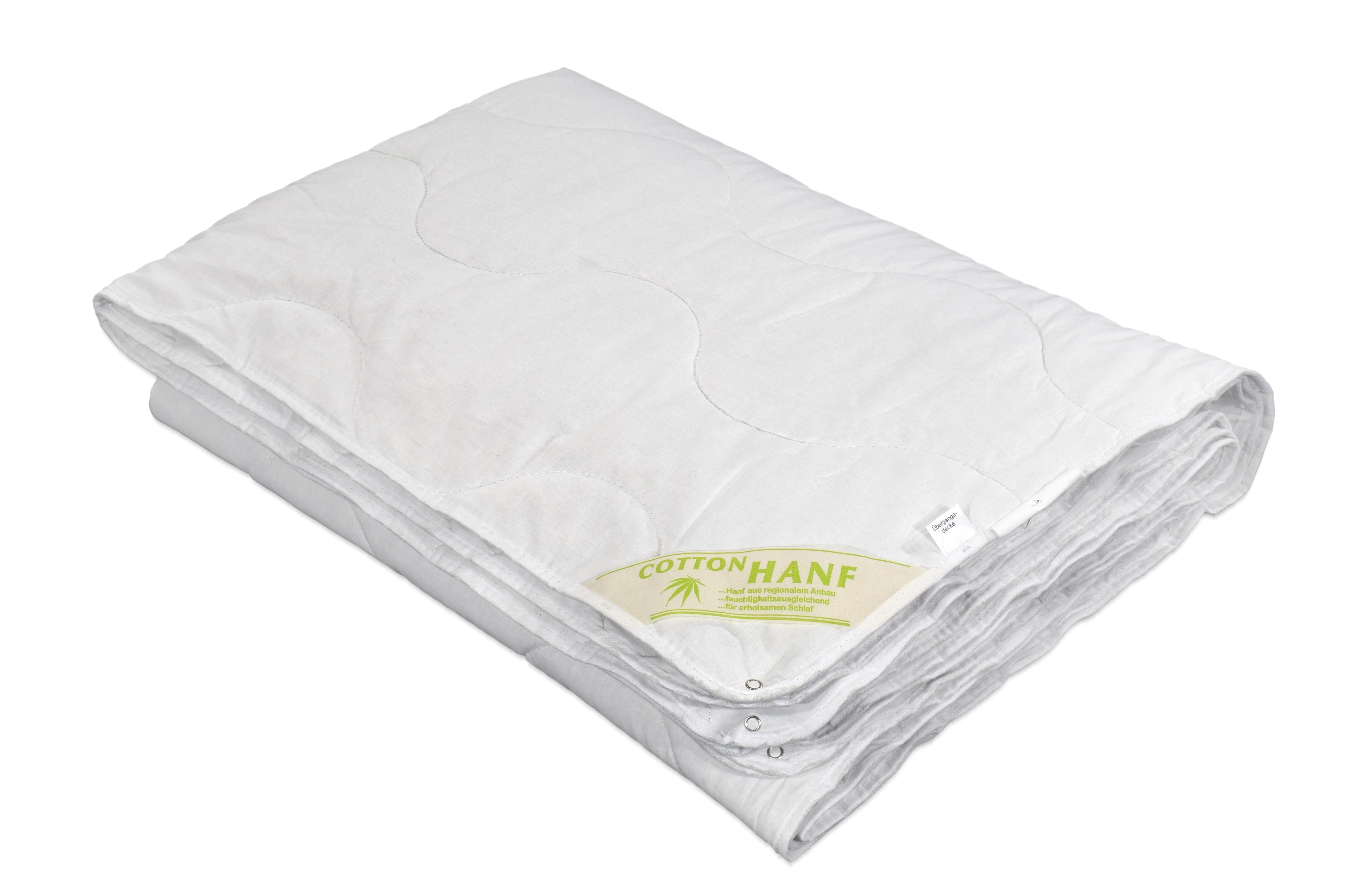 Betten Traumland Naturfaserbettdecke Hanf Plus 4 Seasons Steppdecken, Füllung: Hanf- Baumwolle, erlesene Rohstoffe, sorgfältige Verarbeitung und beste Qualität.