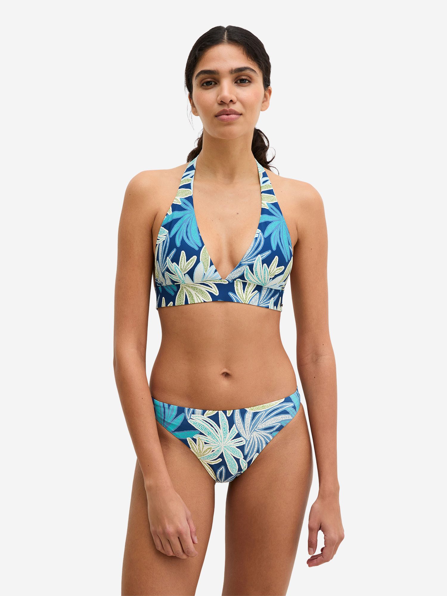 Marc O'Polo Triangel-Bikini-Top Bohemian Leaf, Triangle Top, Dreiecks‑Bikini‑Top, Triangel Bikini