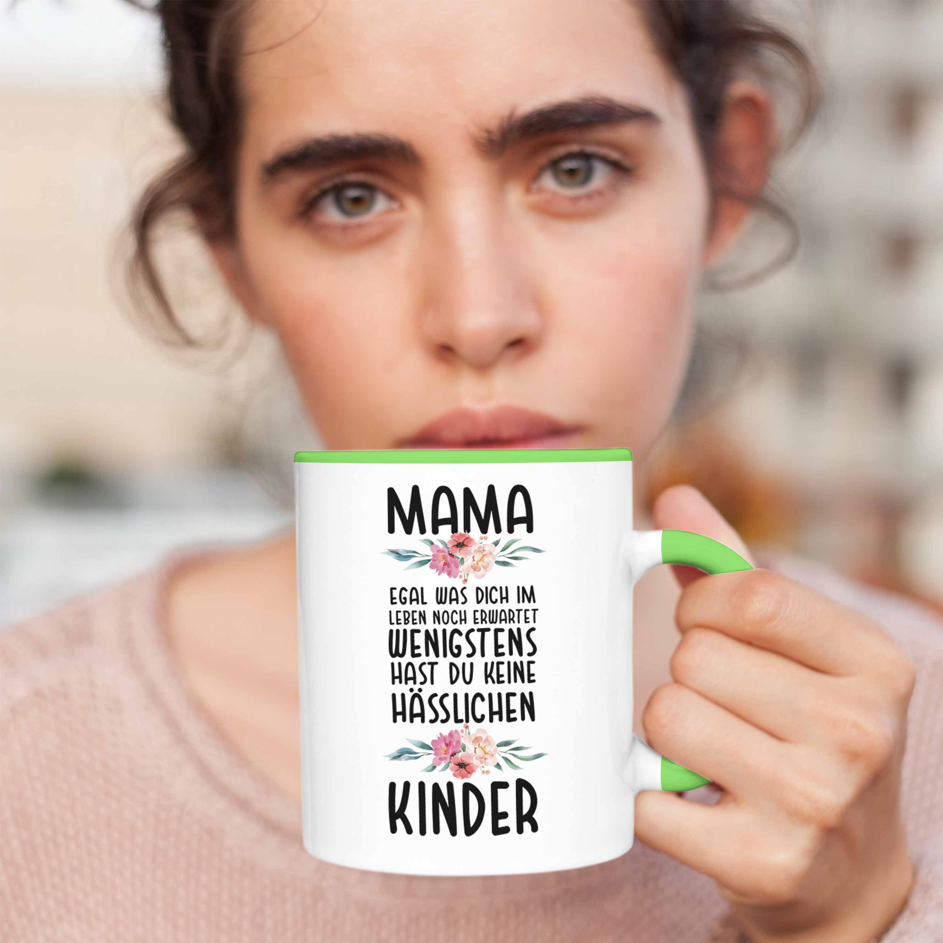 von Spruch Grün - Geburtstag Tasse Tasse Muttertag Mami Mama Kinder Hässliche Geschenk Kinder Mutter Trendation Trendation