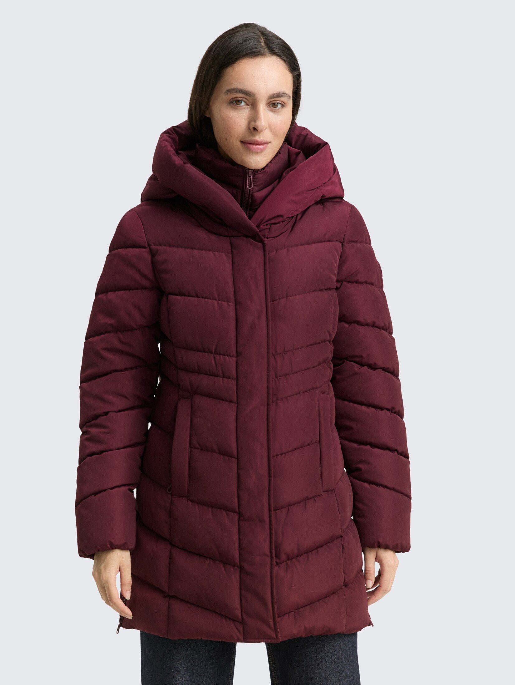 TOM TAILOR Steppmantel Куртки Puffer-Mantel im 2-in-1-Look