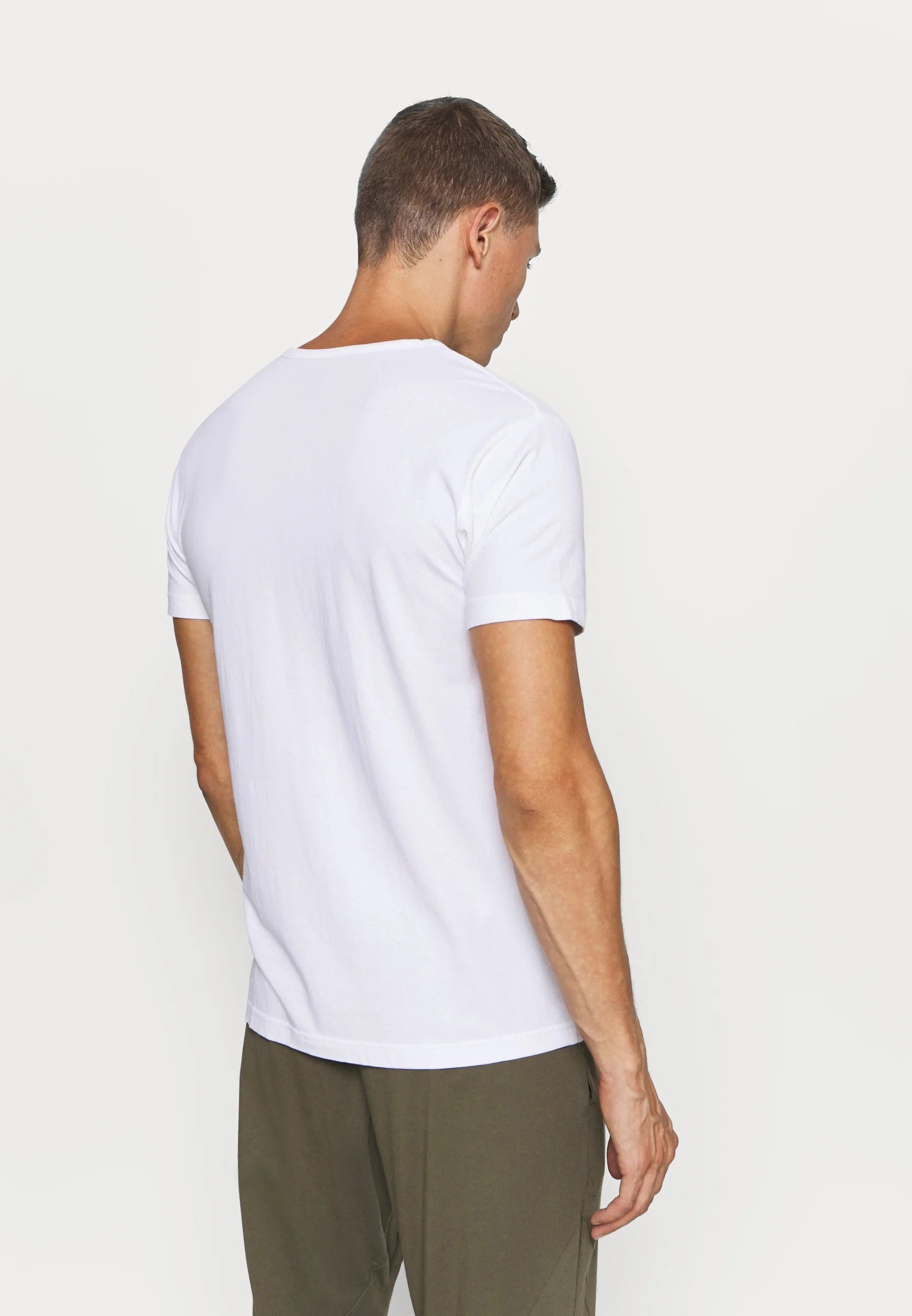 & T-Shirt Lyle Basic Weiß Scott Farben (3Er-Set)