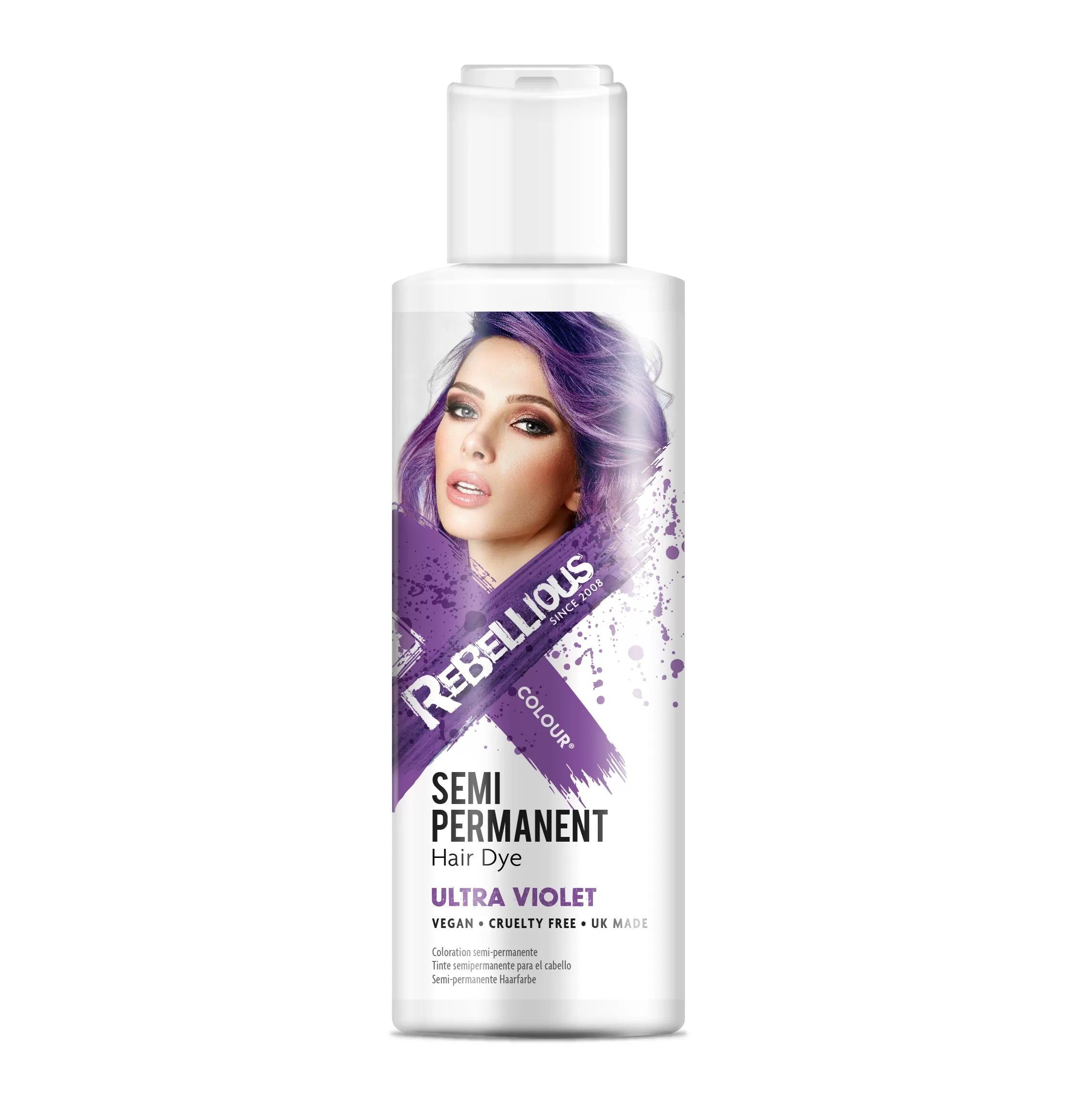 PaintGlow Haarfarbe Semi permanente Haarfarbe verschiedene Farben kurzzeit Farbe 100ml, semi permanente Haarfarbe, hält 2-10 Wäschen