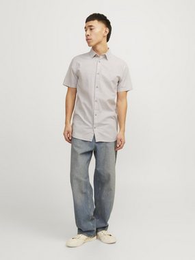 Jack & Jones Kurzarmhemd JJESUMMER LINEN BLEND SHIRT SS SN