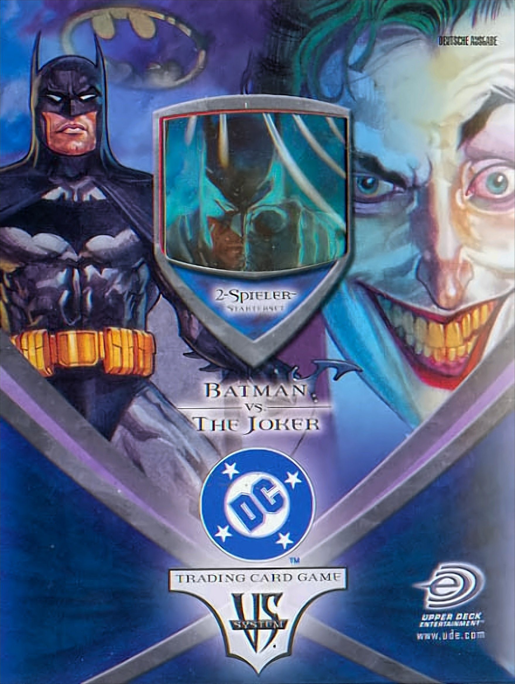 Upper Deck Sammelkarte DC Comics 2-Spieler Starterset: Batman vs. Joker deutsch