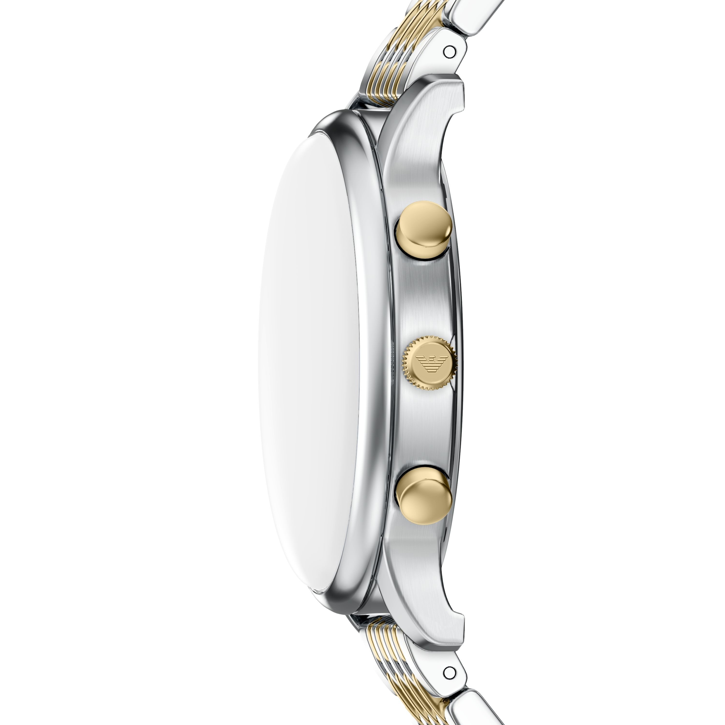 Emporio Armani Chronograph AR11773, Quarzuhr, Armbanduhr, Herrenuhr, Edelstahlarmband, analog, Tag