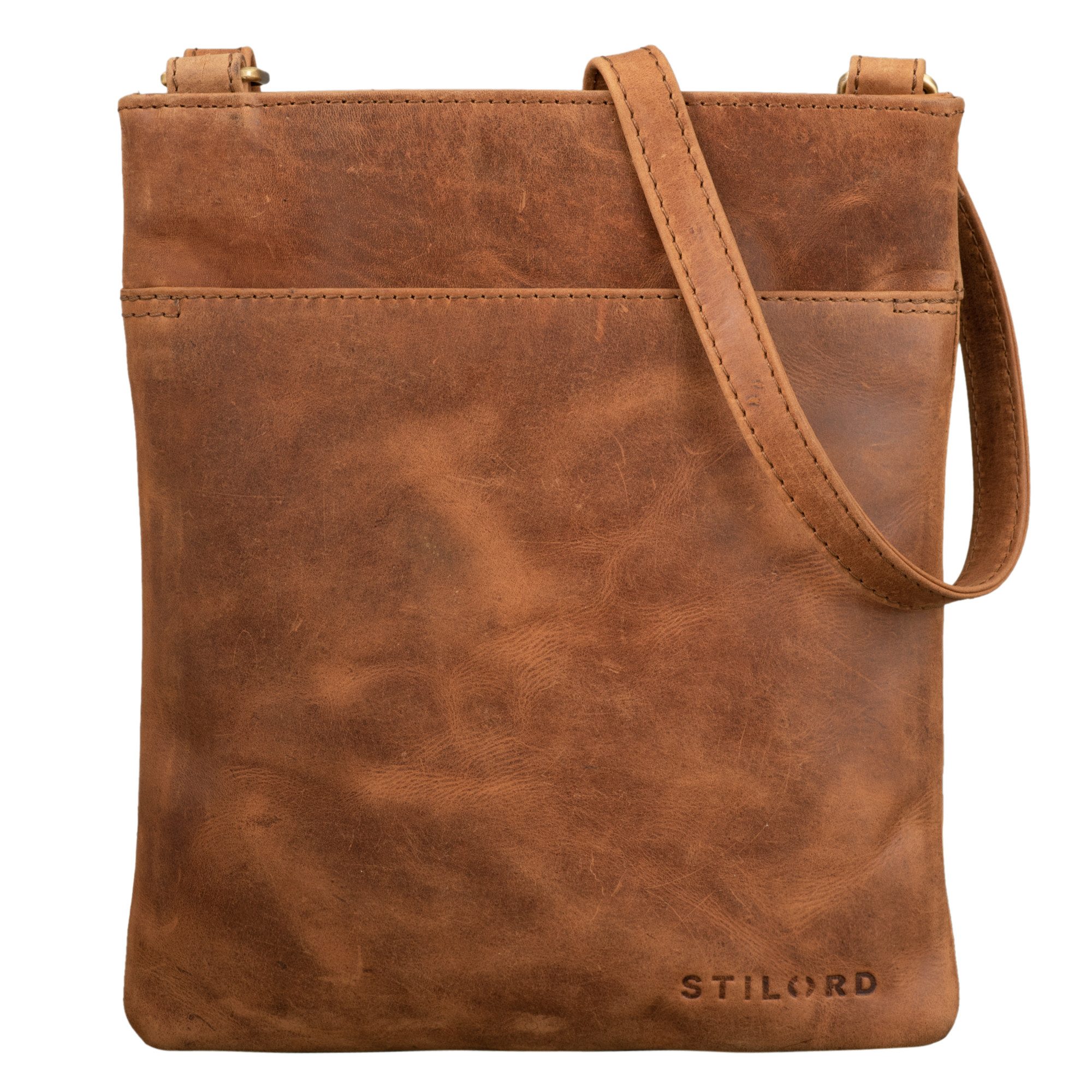 Handtasche "Alicia" Kleine Ledertasche Umhängetasche Damen