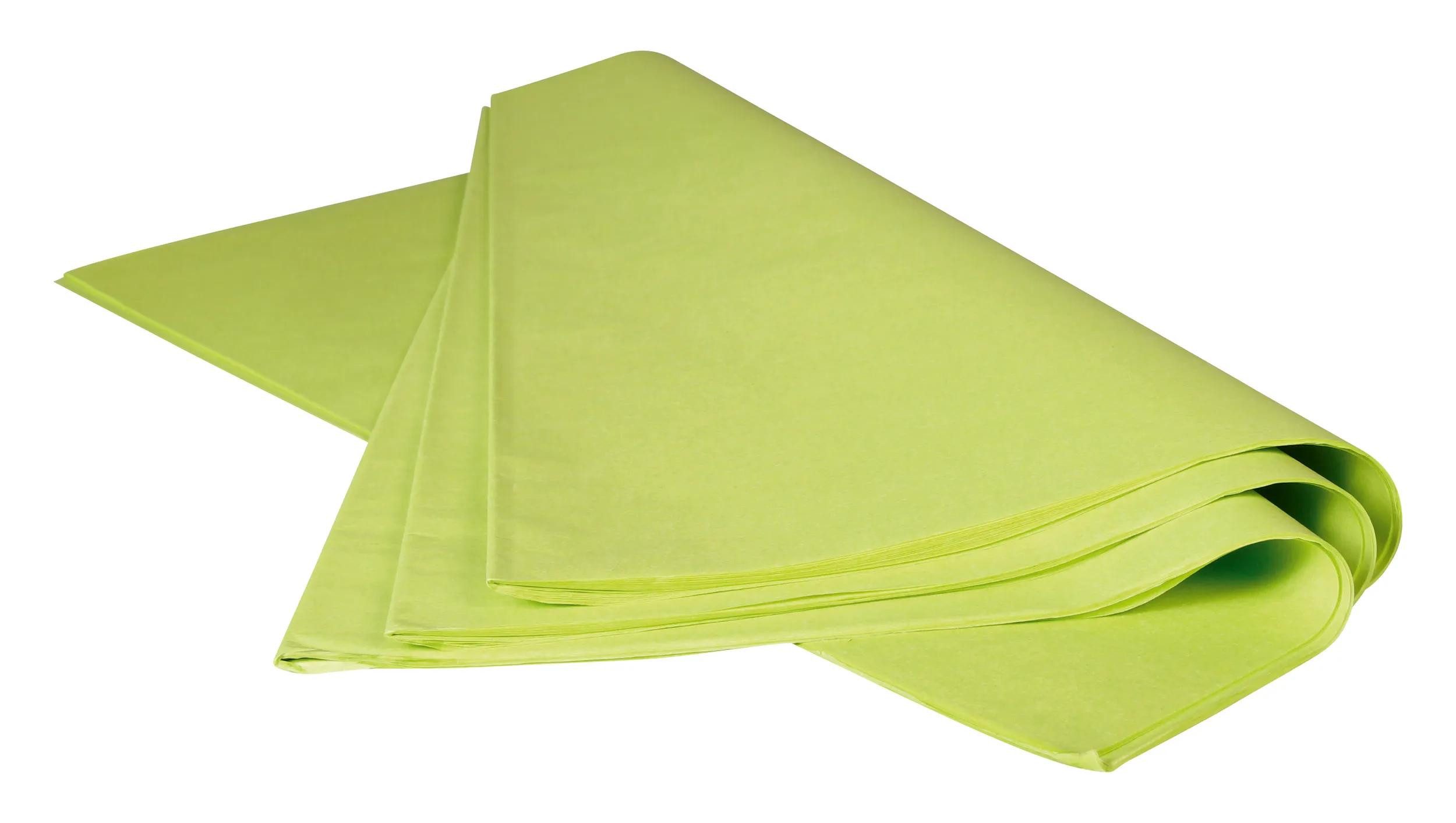 CLAIREFONTAINE Seidenpapier Ries, 480 Bogen Seidenpapier 75x50cm - Apfelgrün 393619C, Geschenkpapiere und Verpackung