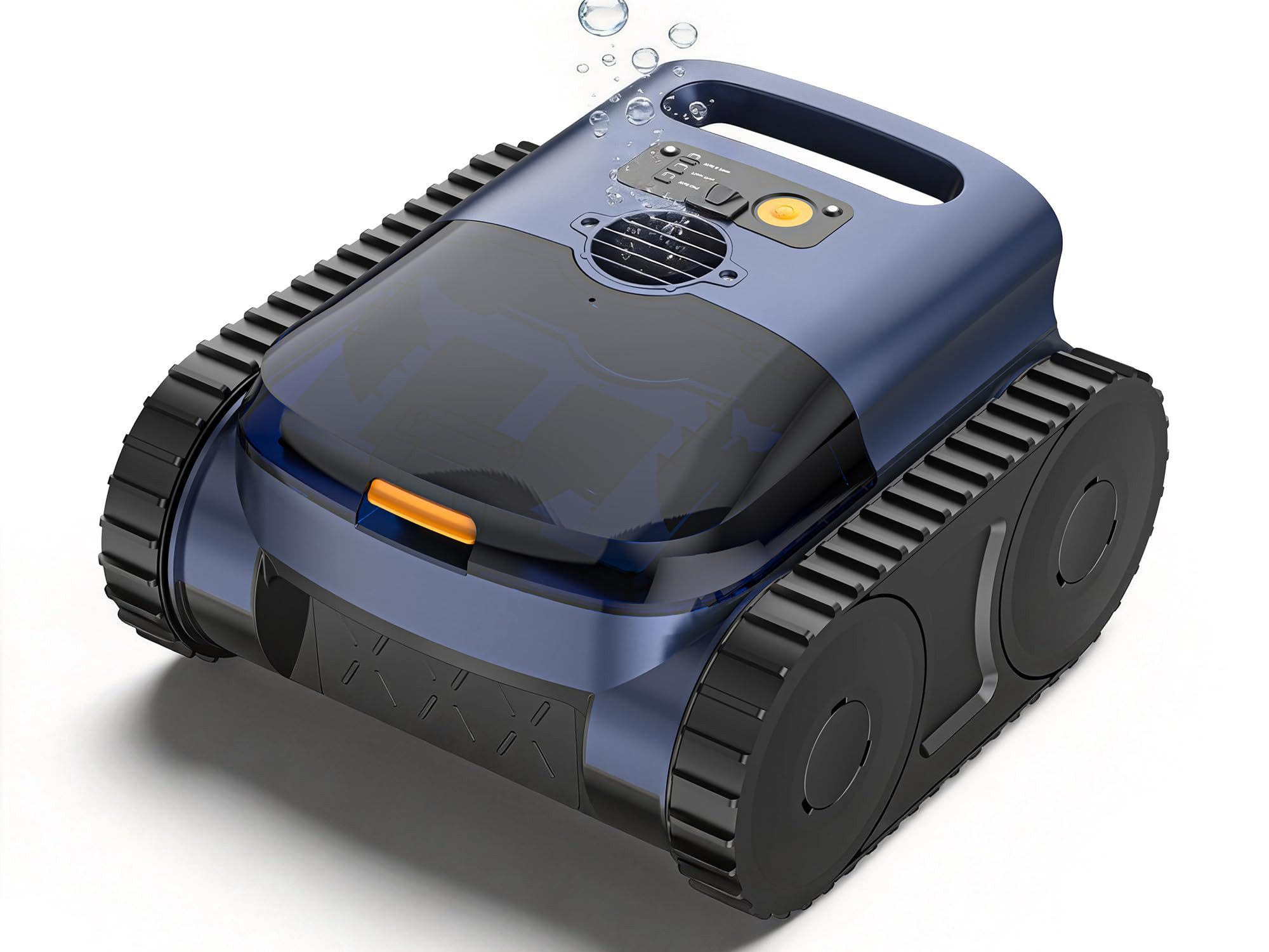 Poolroboter Schnurloser Roboter-Poolreiniger mit Sonar-Navigation, 180W Motor